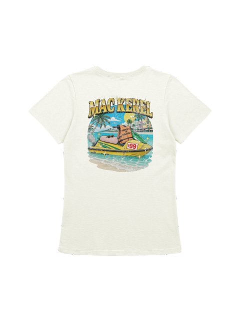 Mac Kerel - The $99 Jet Ski - Women's Relaxed Tee - back