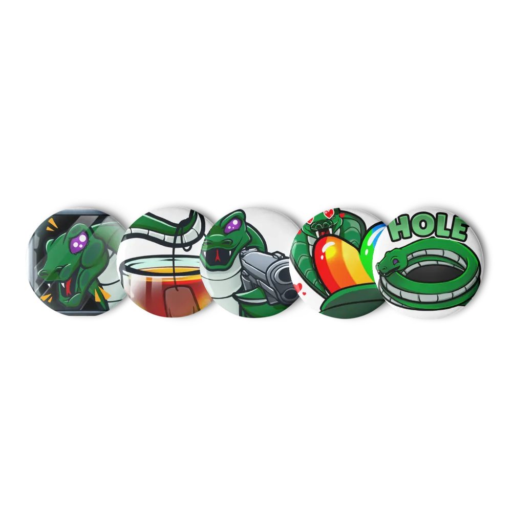 Cobra Pin Button Set product image (6)
