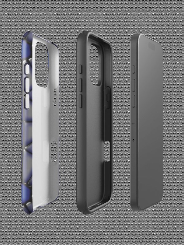 Geo Blue IPhone Case product image (135)