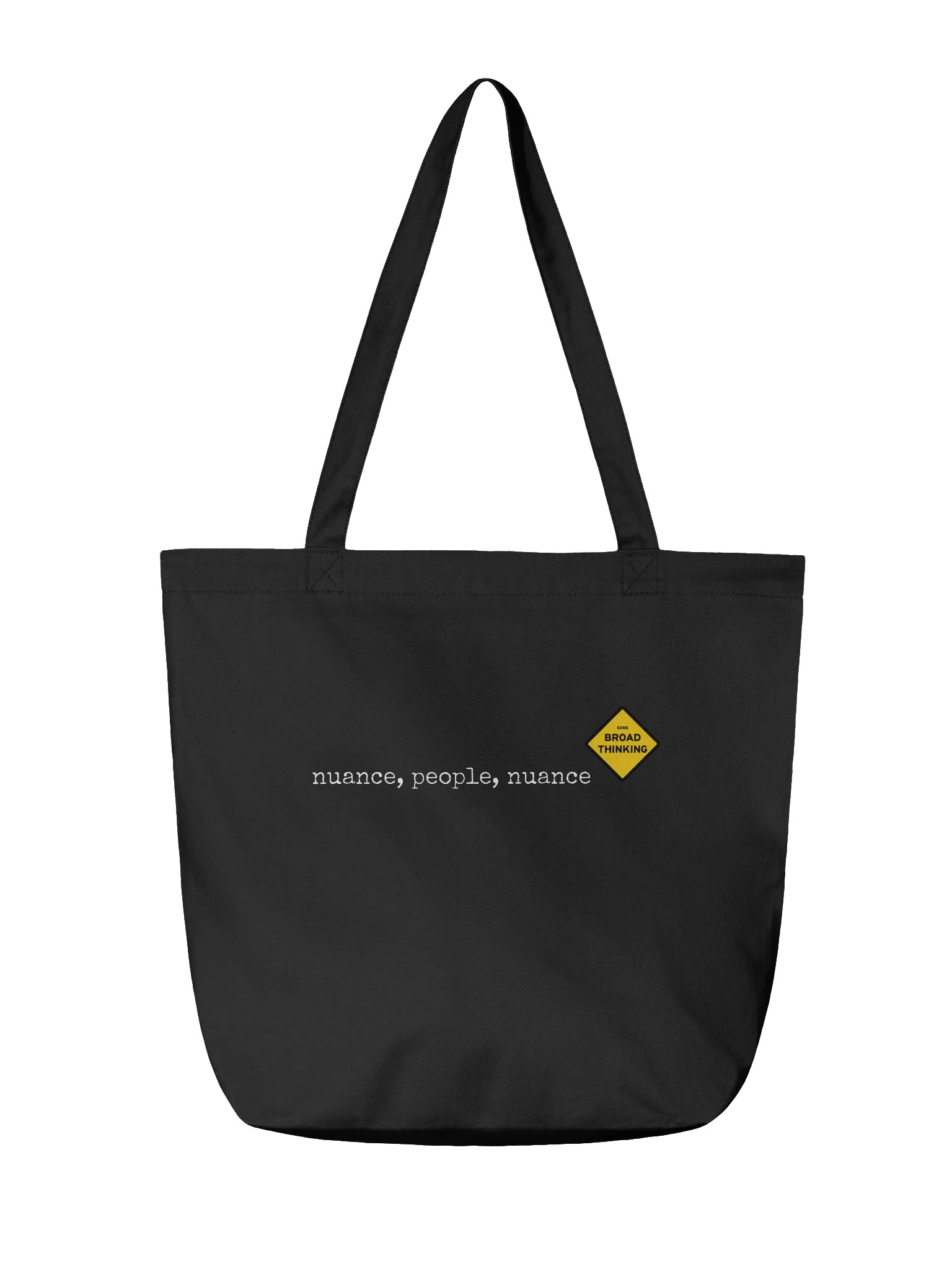 "nuance, people, nuance" Tote Bag product image (2)