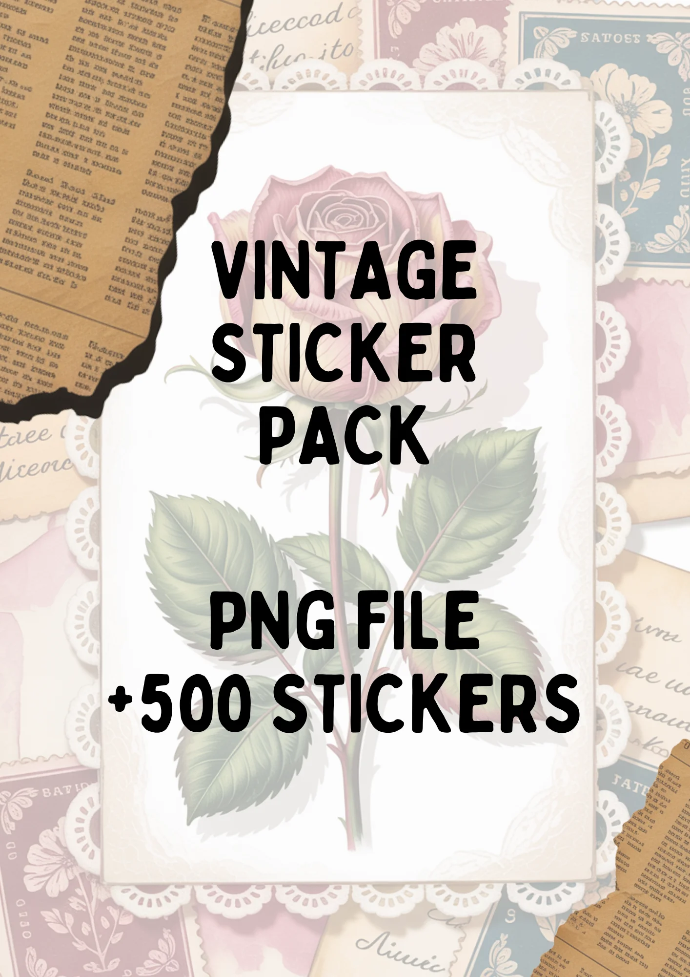 All Vintage Sticker Pack product image (1)