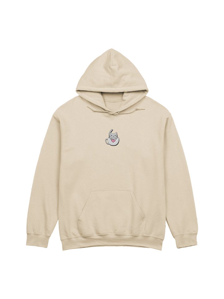 Softie's Café Logo Hoodie || Centered, Embroidered product image (29)