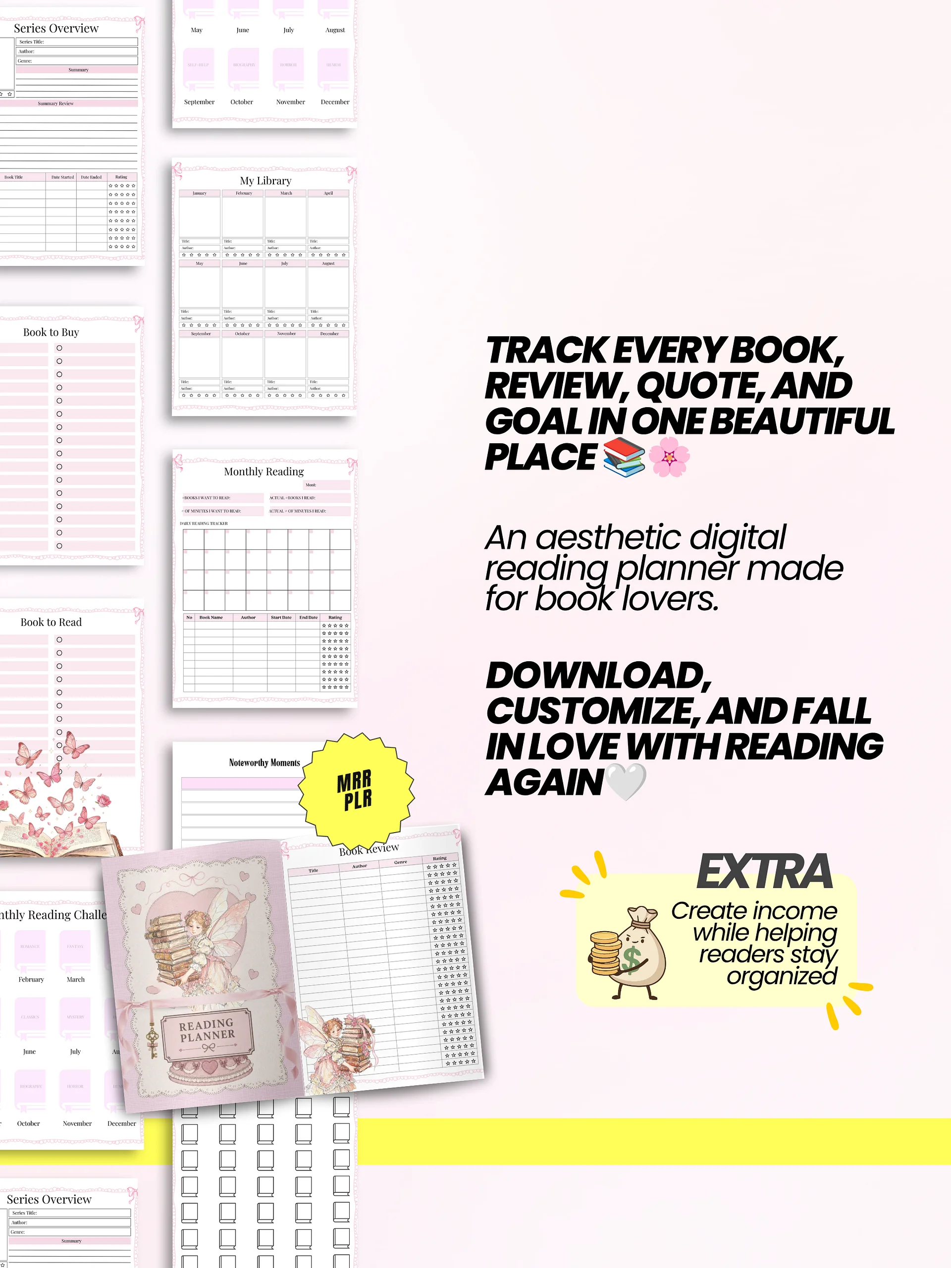 Digital Reading Planner product image (3)