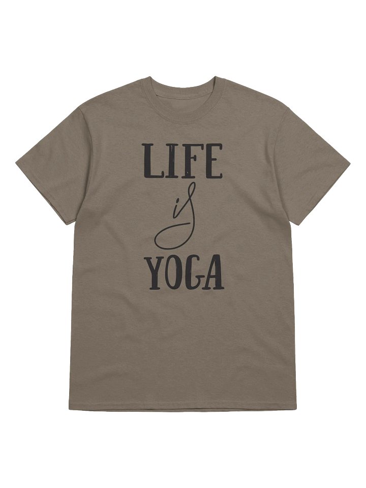 Life is Yoga T-Shirt - Your Daily Mantra Wear product image (1)
