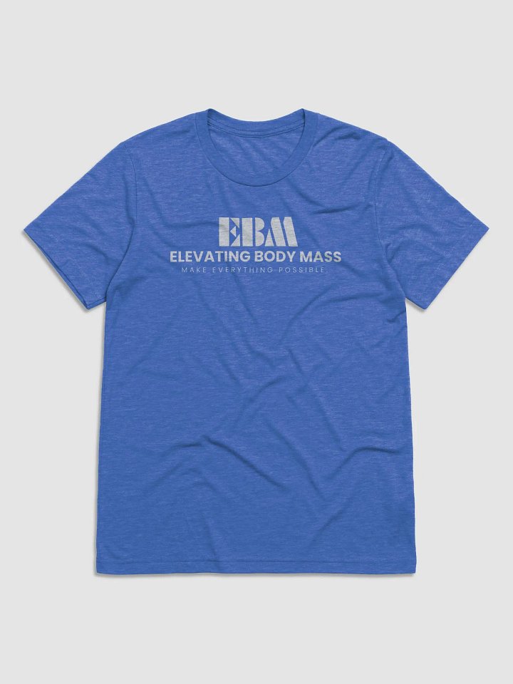 EBM Cotton Slim T Shirt (White Logo) product image (1)