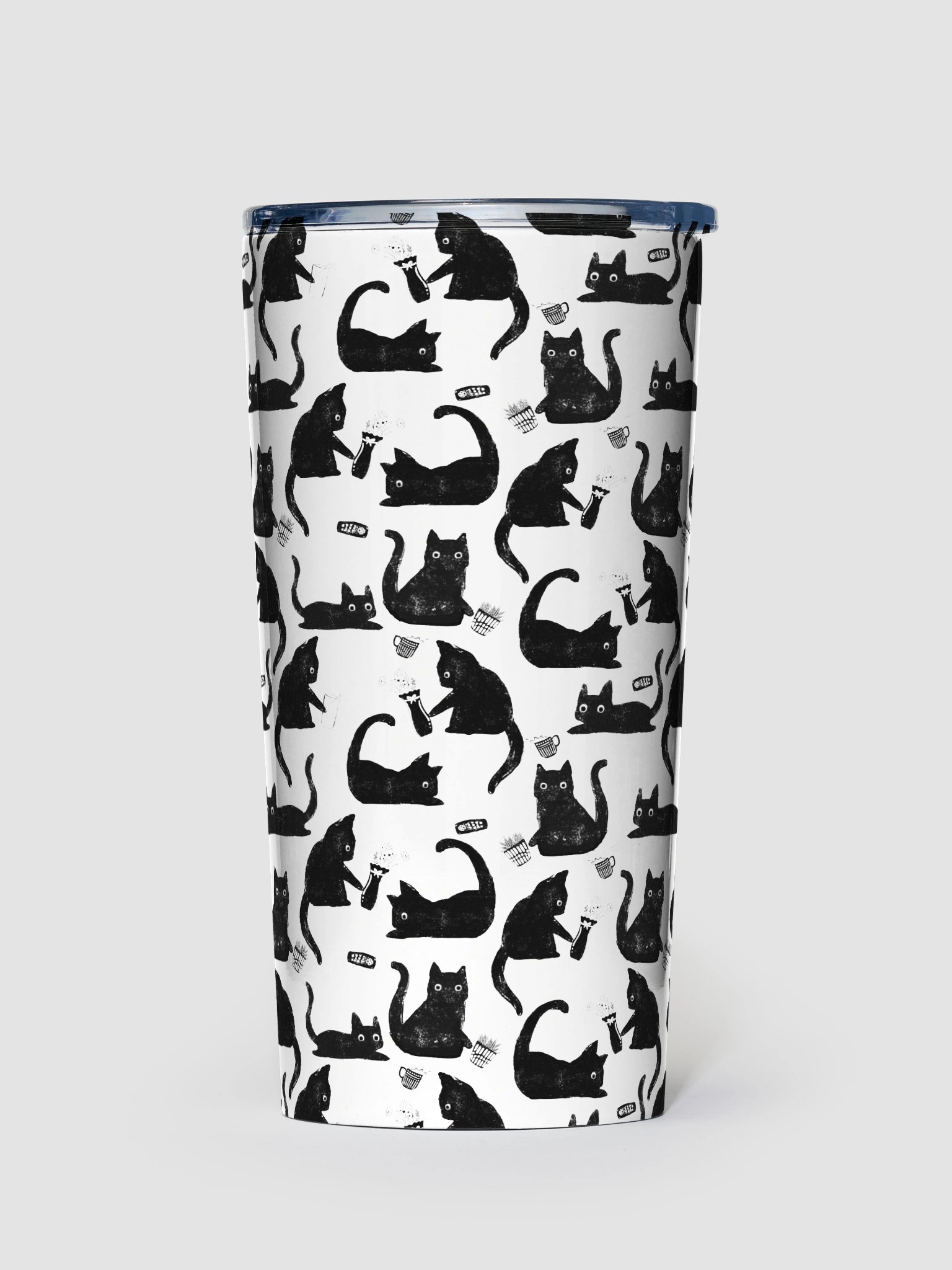 Bad Cats Knocking Stuff Over Tumbler product image (2)