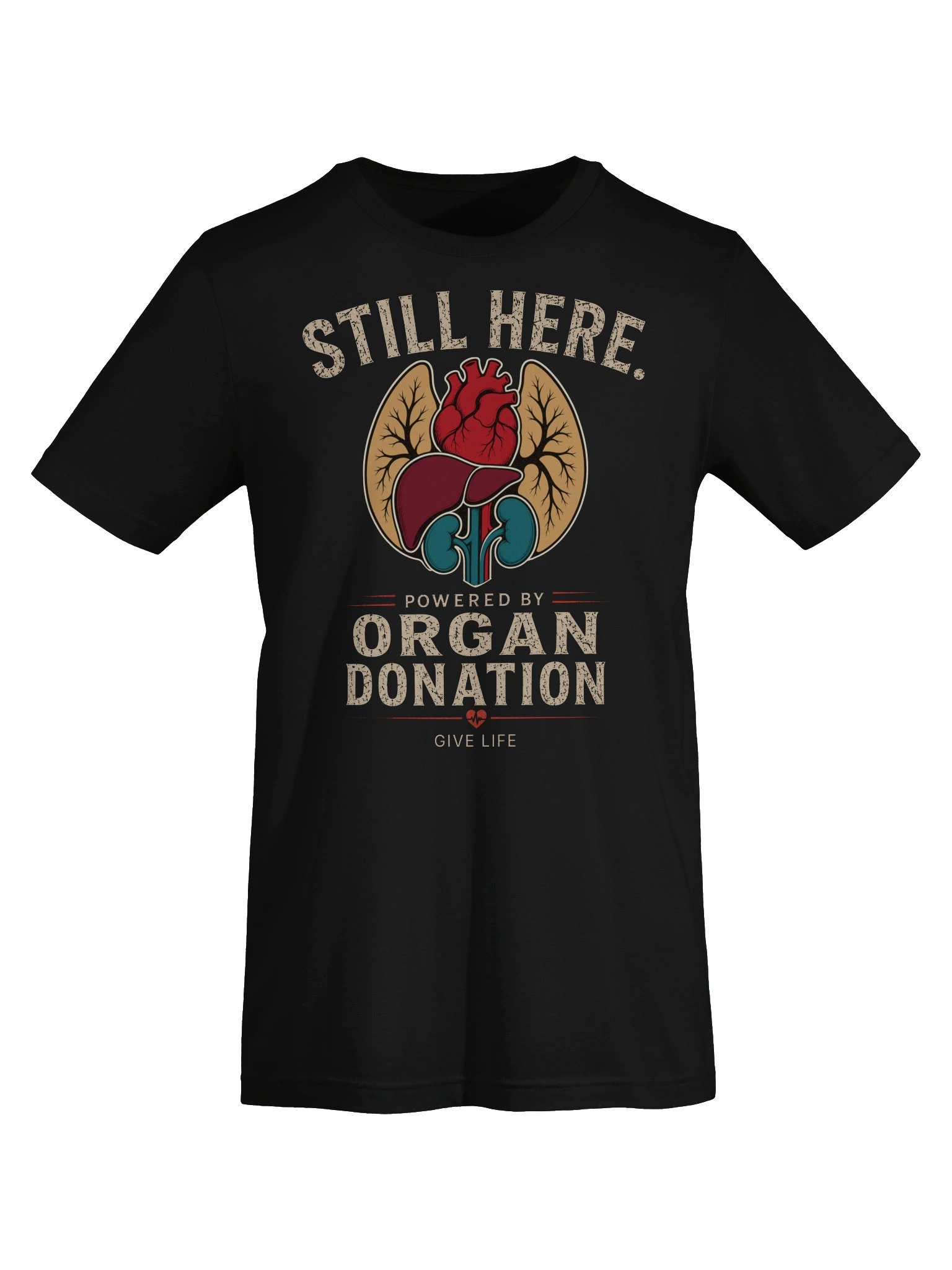 Still Here. Powered by Organ Donation Tee product image (5)