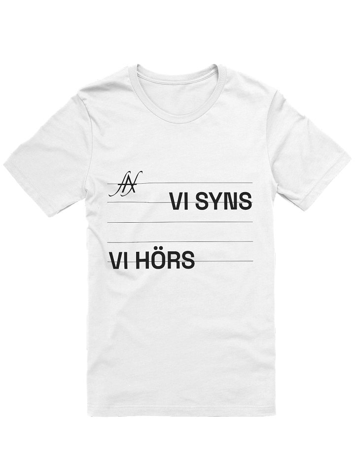 Vi syns, vi hörs, vit product image (1)