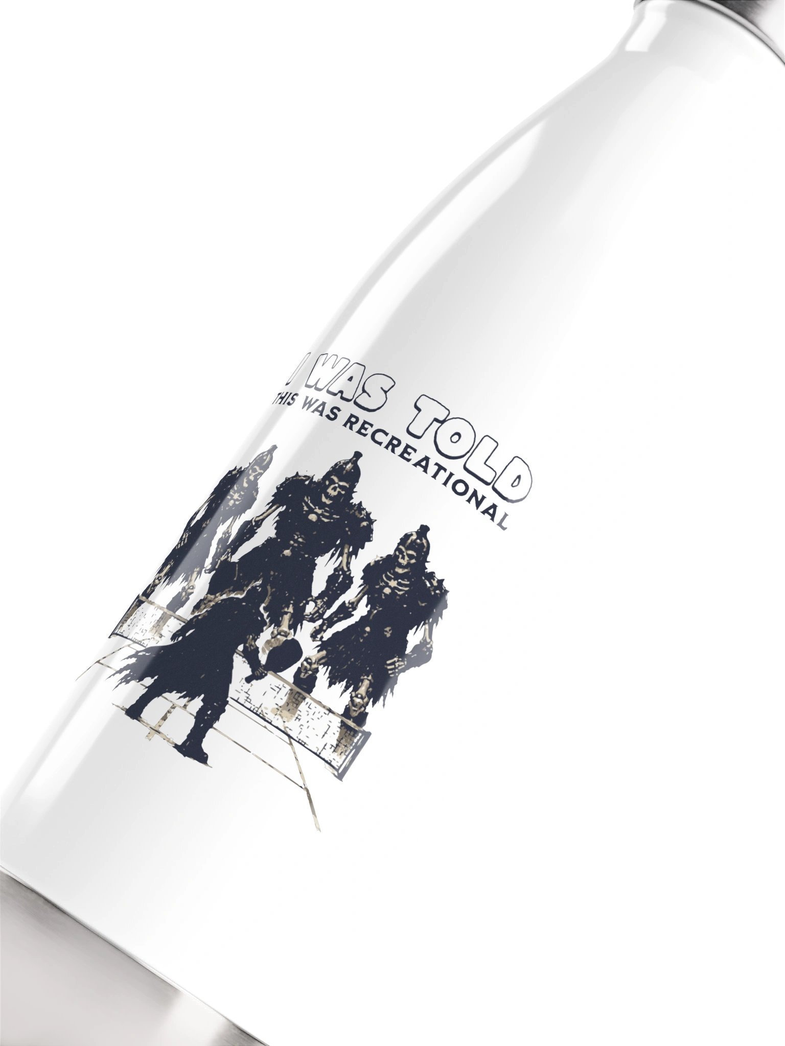 I Was Told This Was Recreational Water Bottle – Funny Pickleball Water Bottle product image (5)