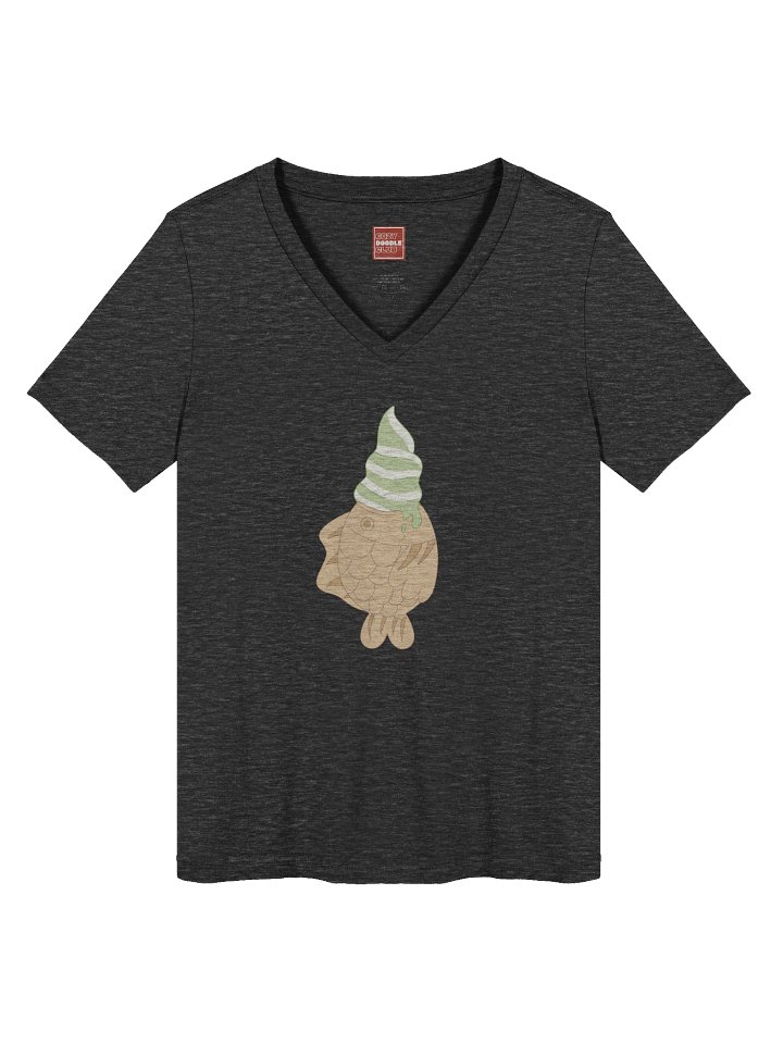 Matcha Taiyaki V-Neck T-Shirt product image (1)