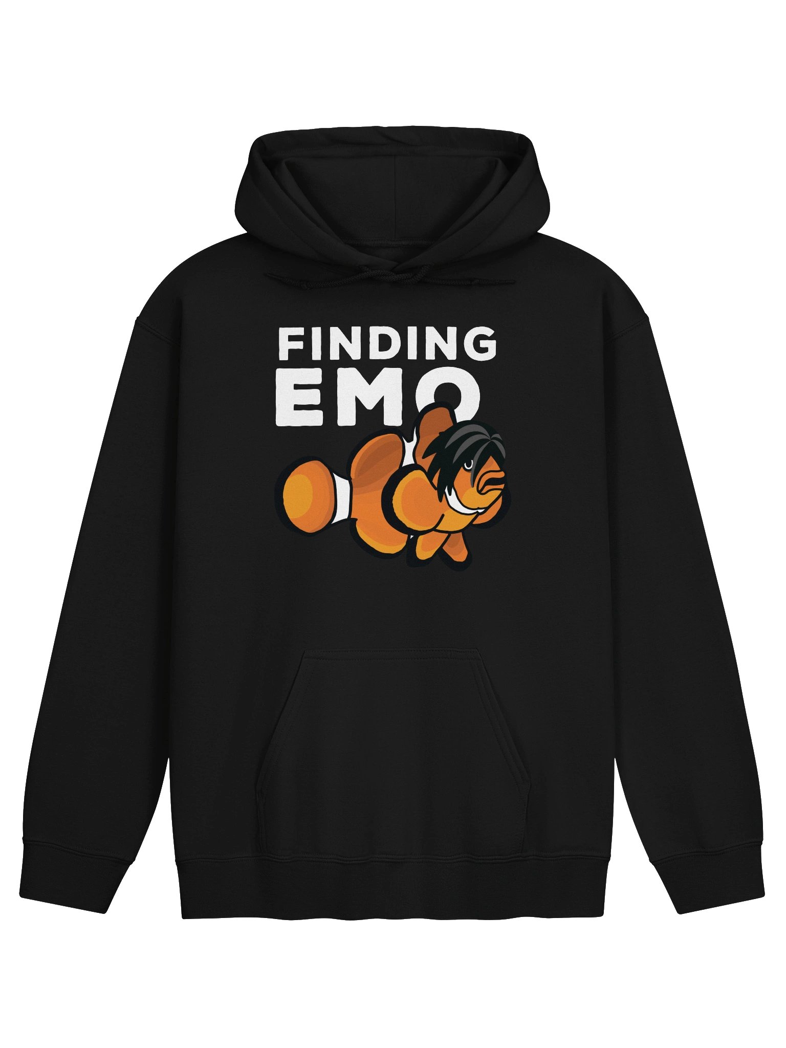 Finding Emo Clownfish Hoodie for Reef Aquarium Lovers product image (2)