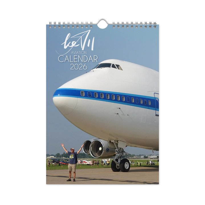 2026 Aviation Photography Calendar product image (1)