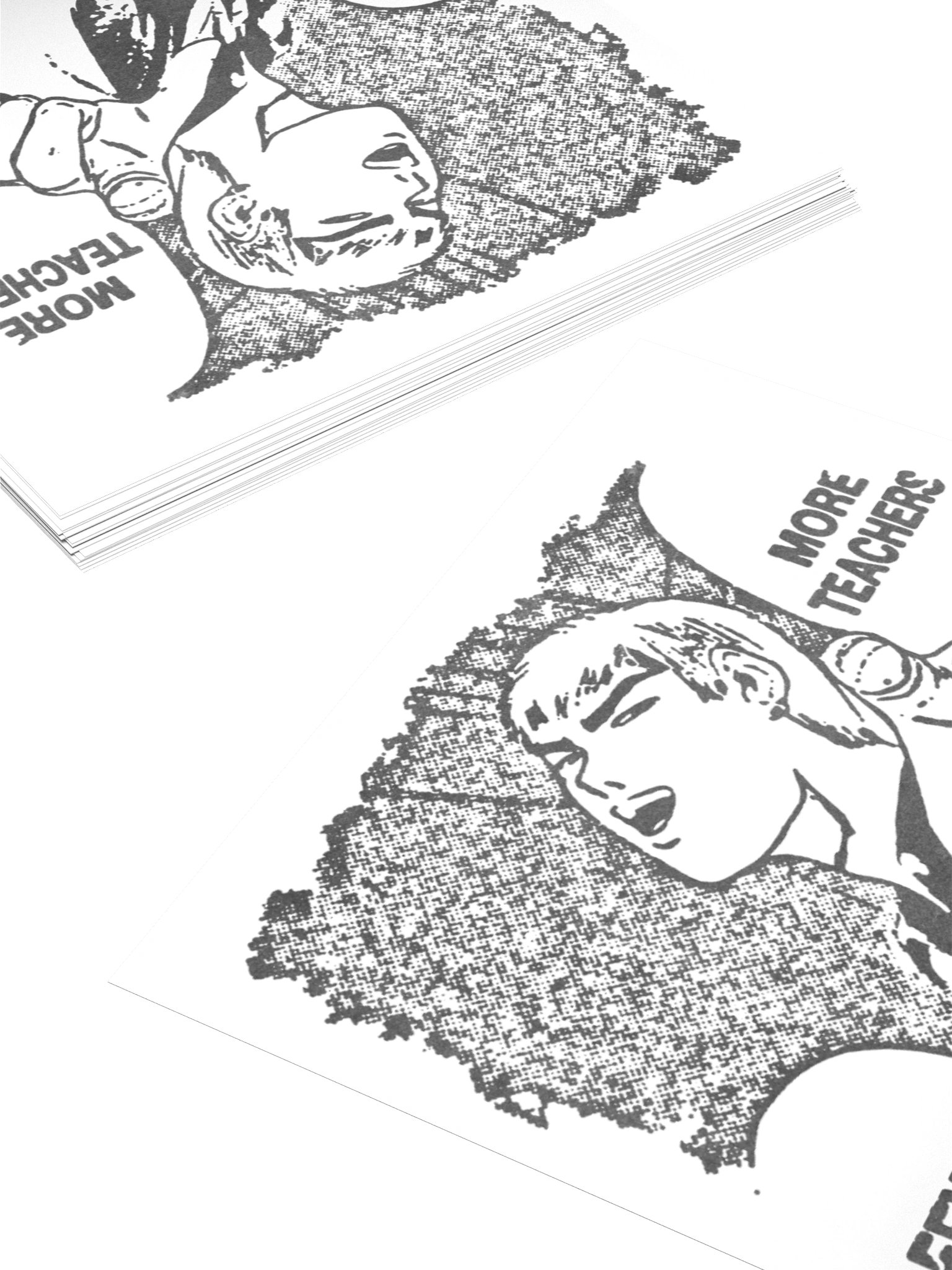 MORE TEACHERS ! STICKERS product image (4)