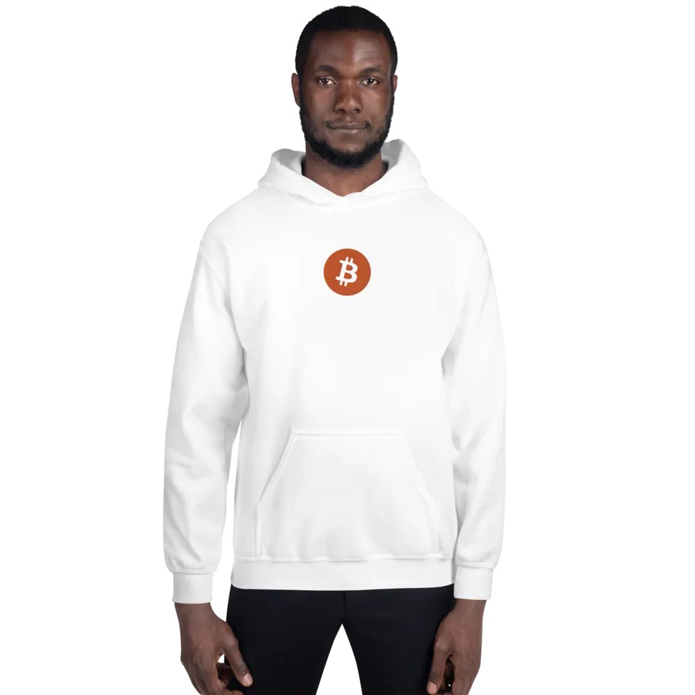 Bitcoin Logo Embroidered Hoodie product image (7)