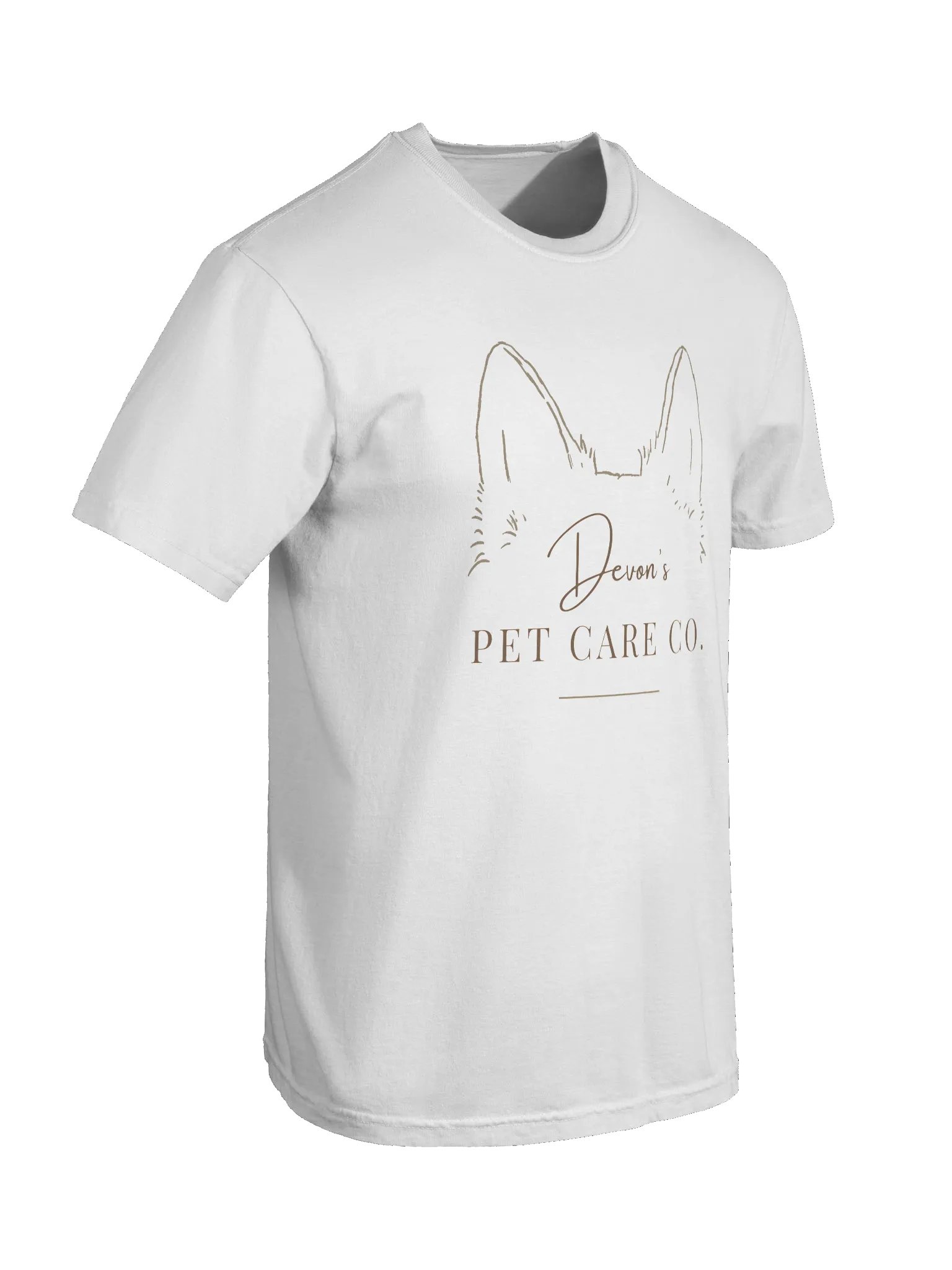 White Logo Tee product image (7)