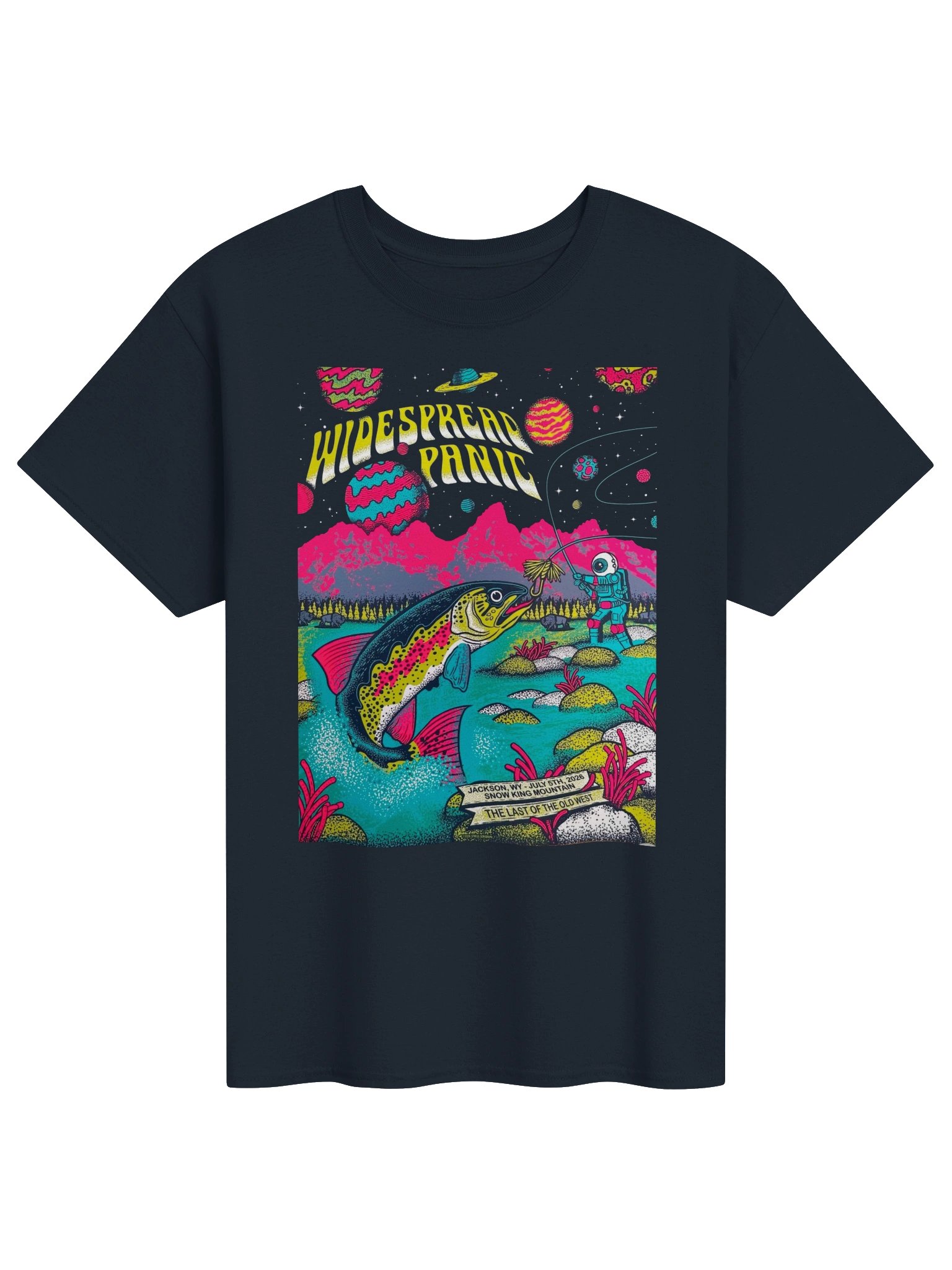 Widespread Panic Jackson Wyoming 2026 Event Tshirt product image (1)