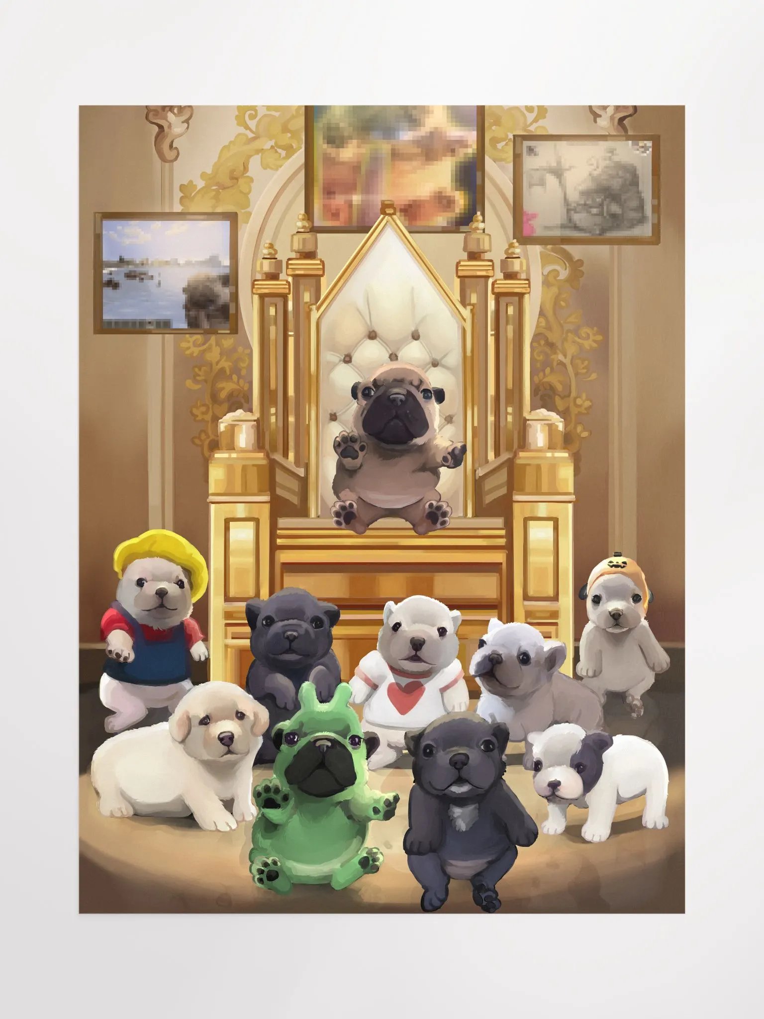 THE PIBBLE PALACE PRINT product image (1)