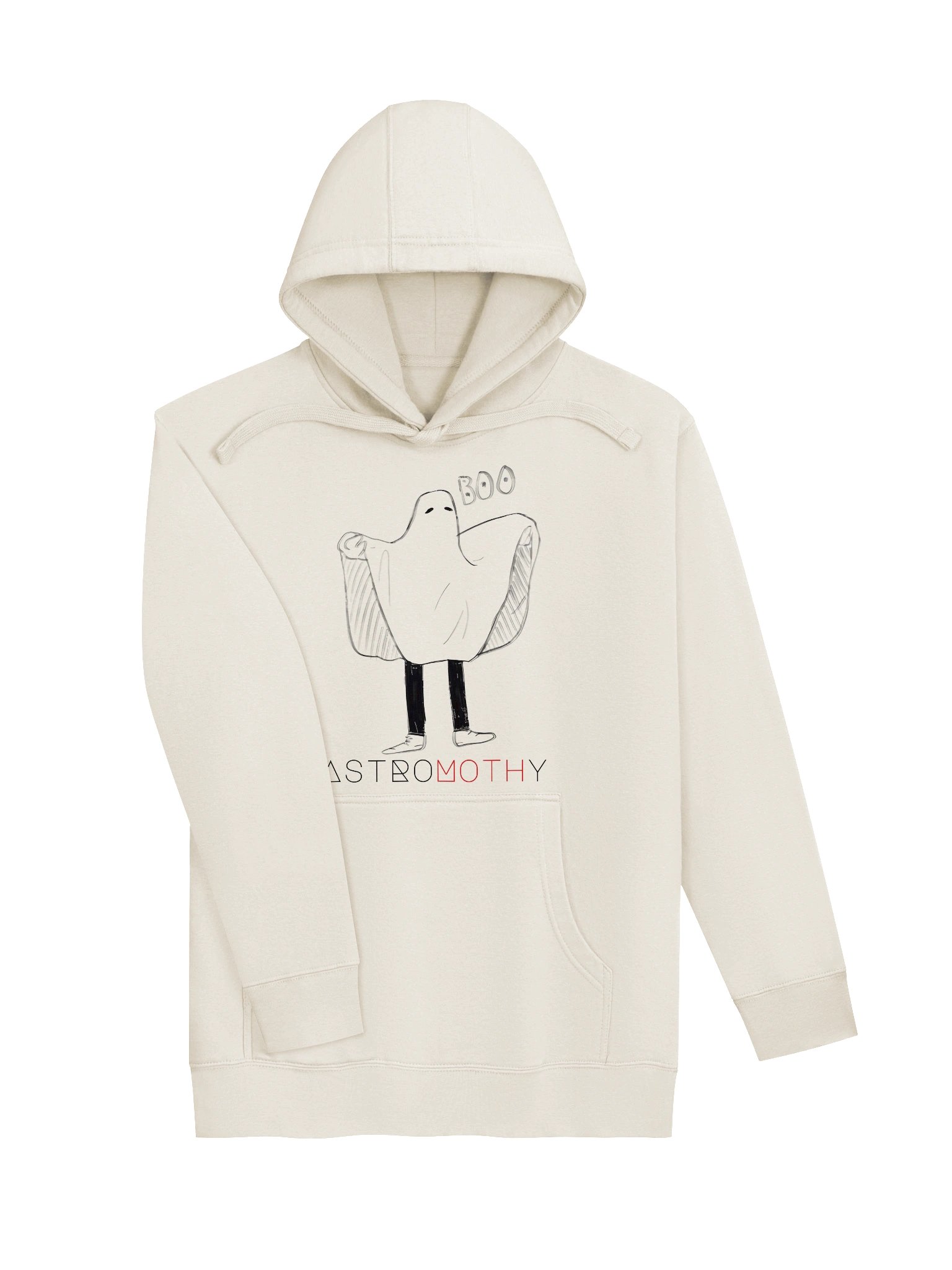 Poorly Drawn Ghost Hoodie product image (5)
