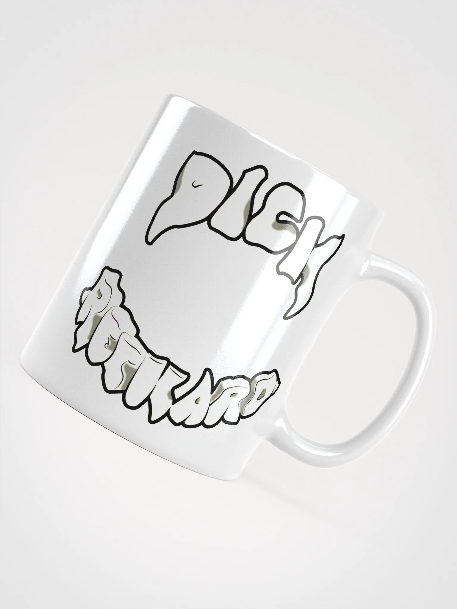 JUST THE TEETH Dick Reckard Teeth Logo Mug product image (3)