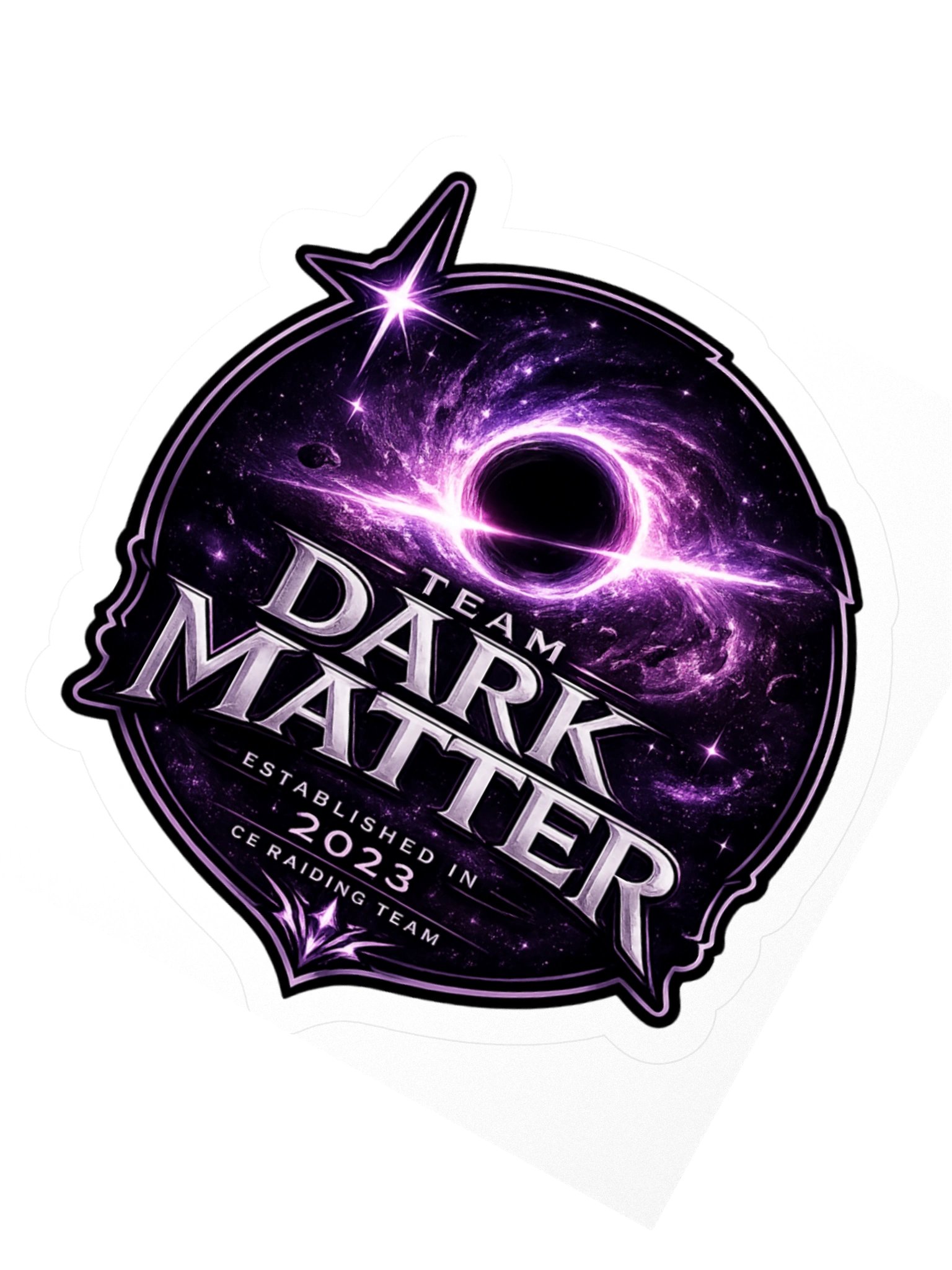 Dark Matter Team Sticker product image (2)