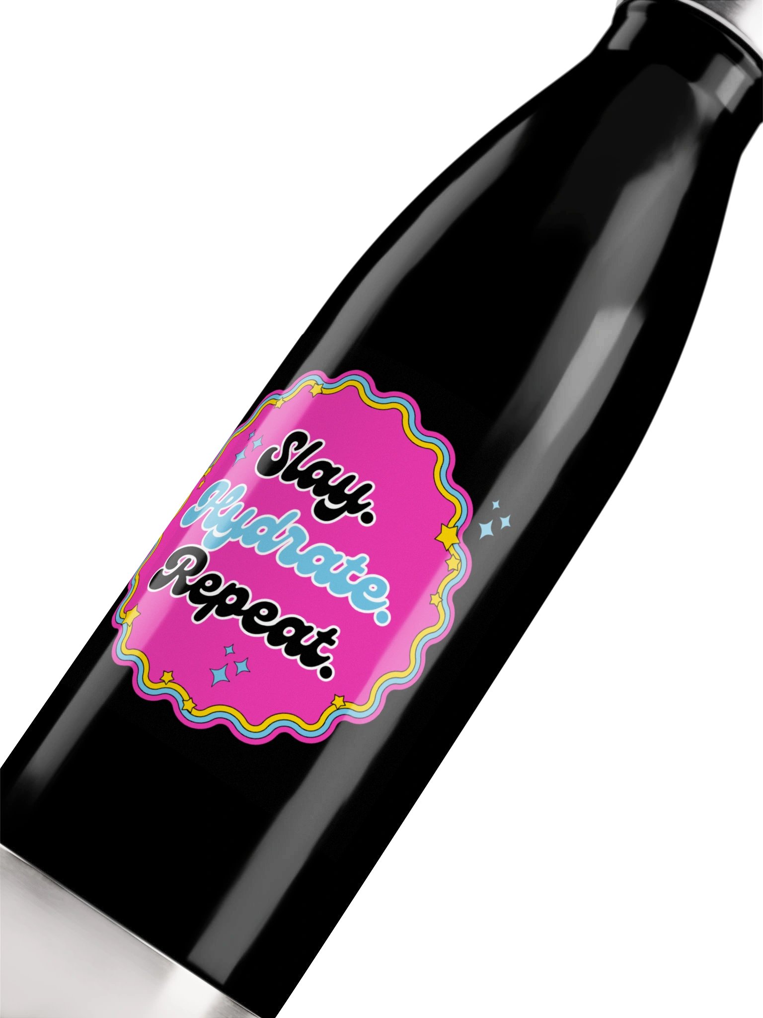 Slay. Hydrate. Repeat. Water Bottle product image (5)