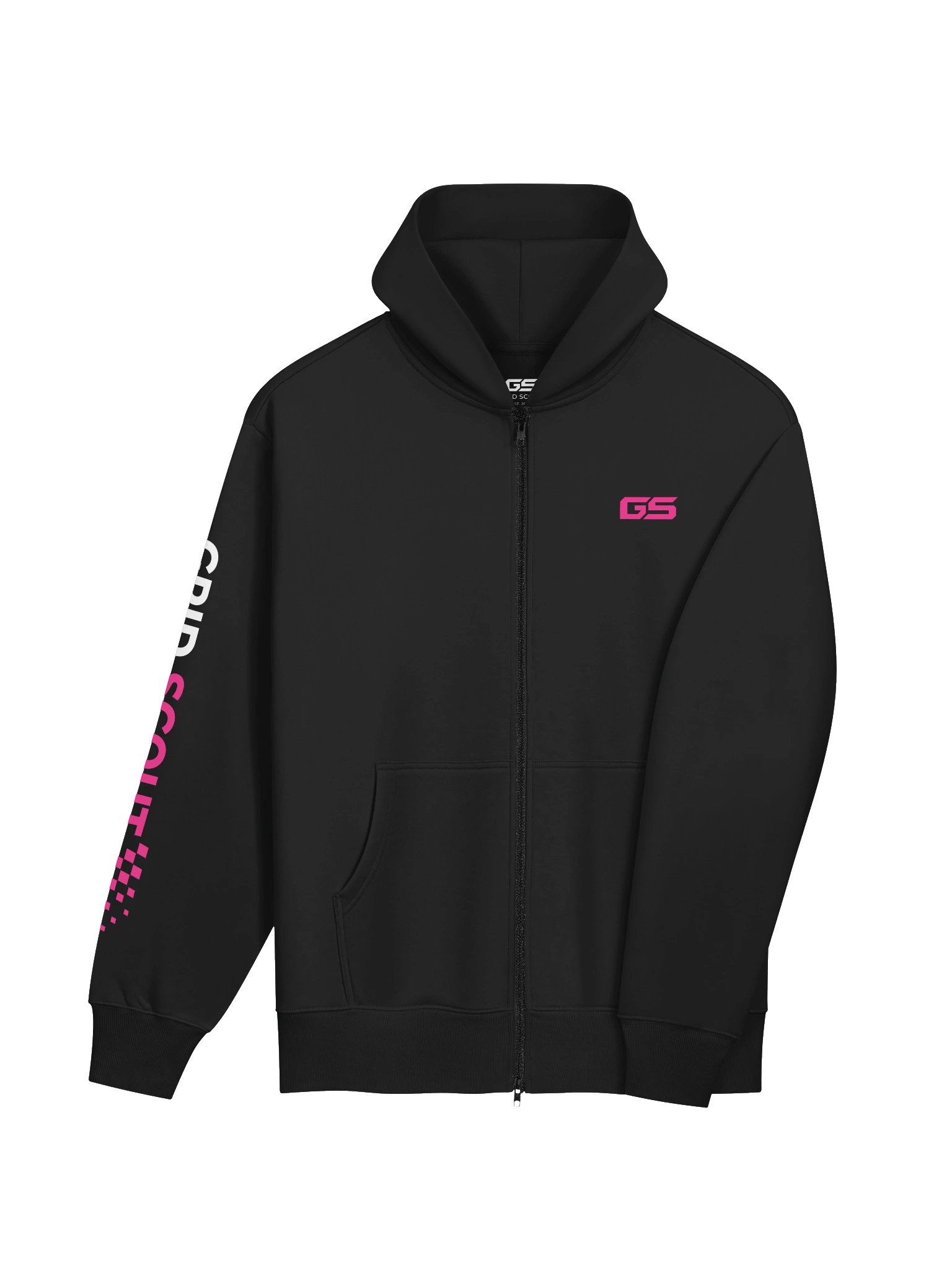 Grid Scout Essentials Zip Hoodie Pink product image (4)