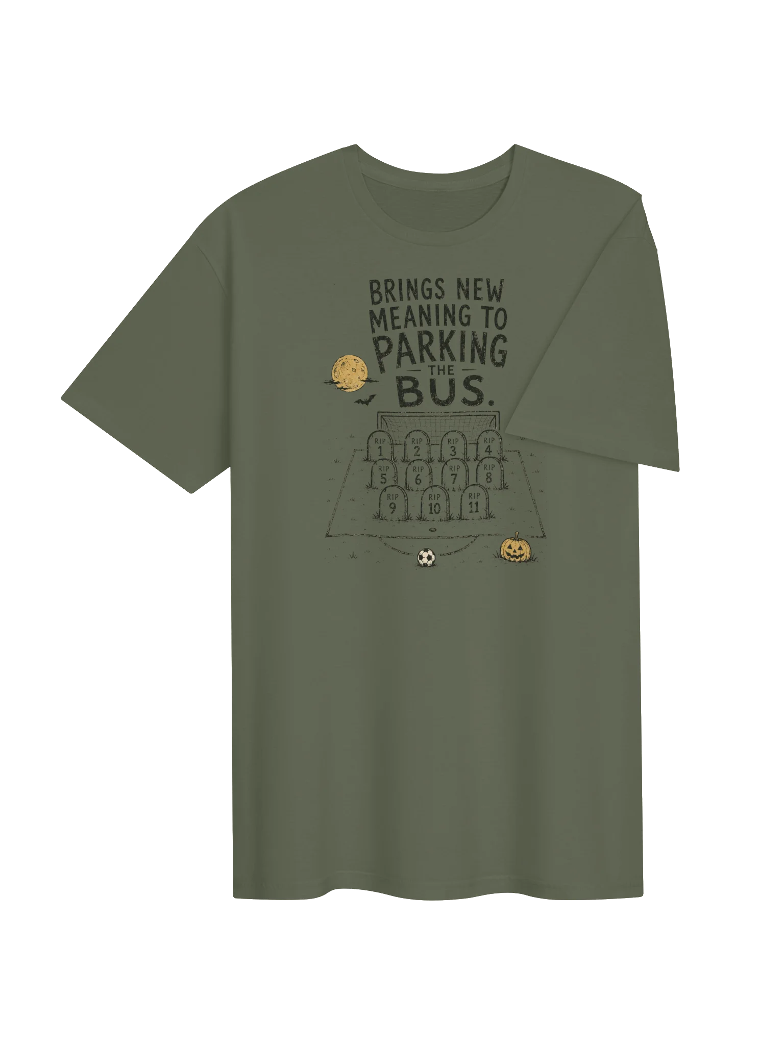 Parking the Bus Halloween Soccer Tee product image (40)