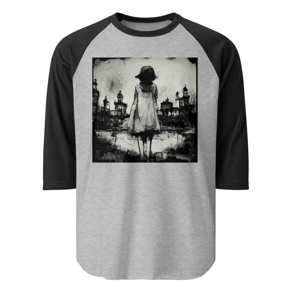 Shadowed Cityscape Raglan Tee product image (1)