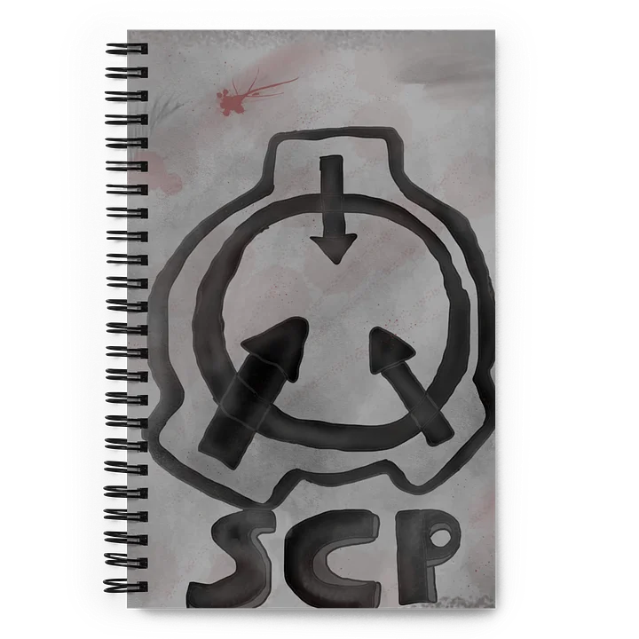 SCP Spiral Notebook product image (1)