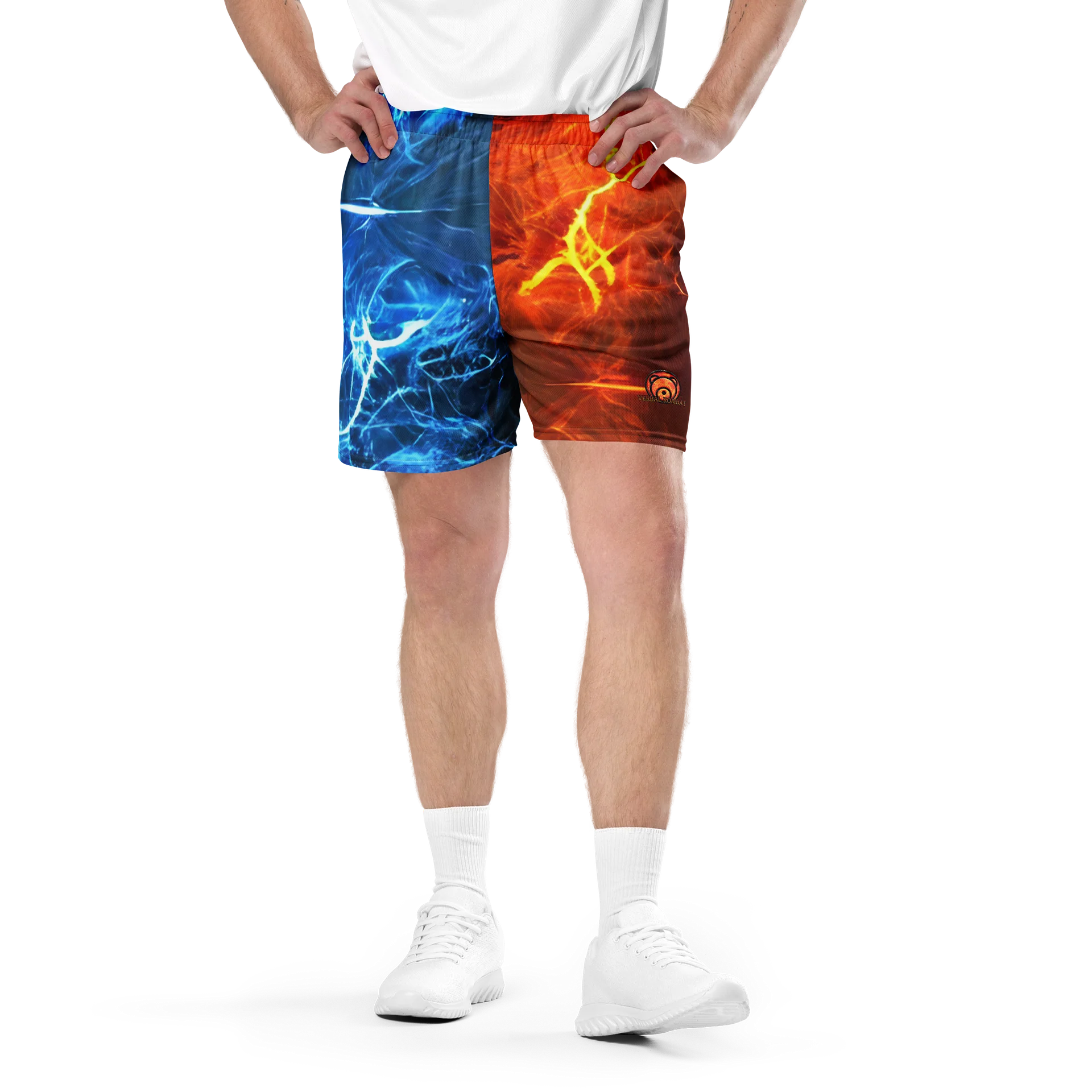 VERBAL KOMBAT Fire & Ice Shorts product image (1)