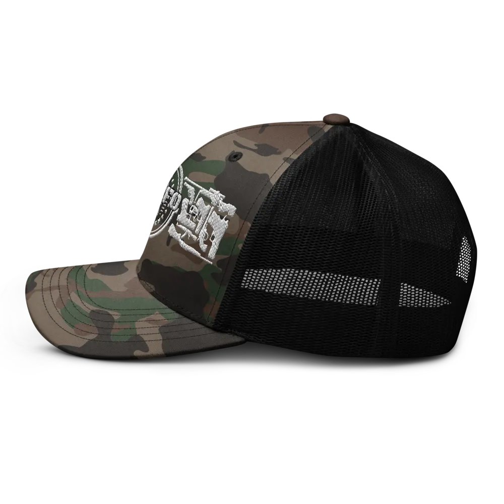 FA2FO 2nd Amendment Camo Trucker Hat product image (5)