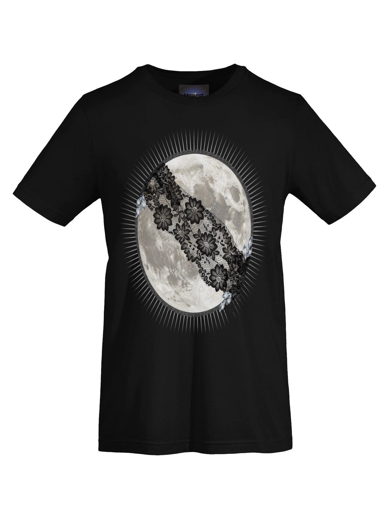 Veiled Moon Lace Tee - Midnight Veil product image (5)