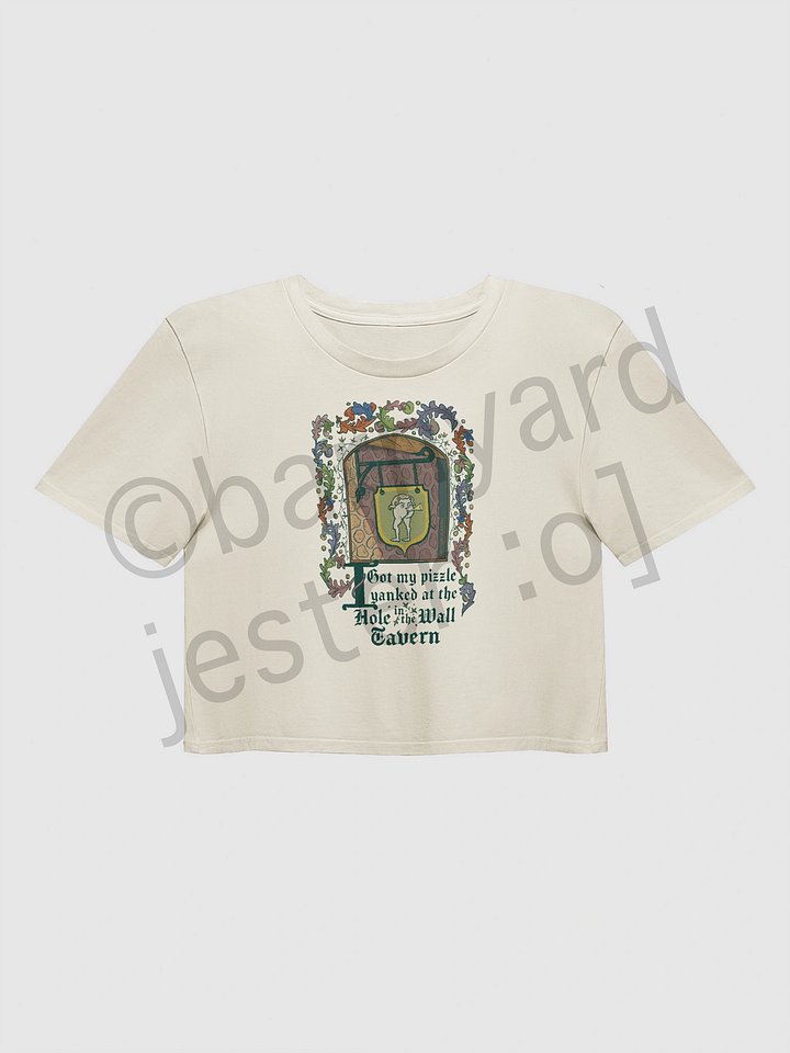 Hole in the Wall Tavern Crop Top, KCD2 Pizzle product image (2)