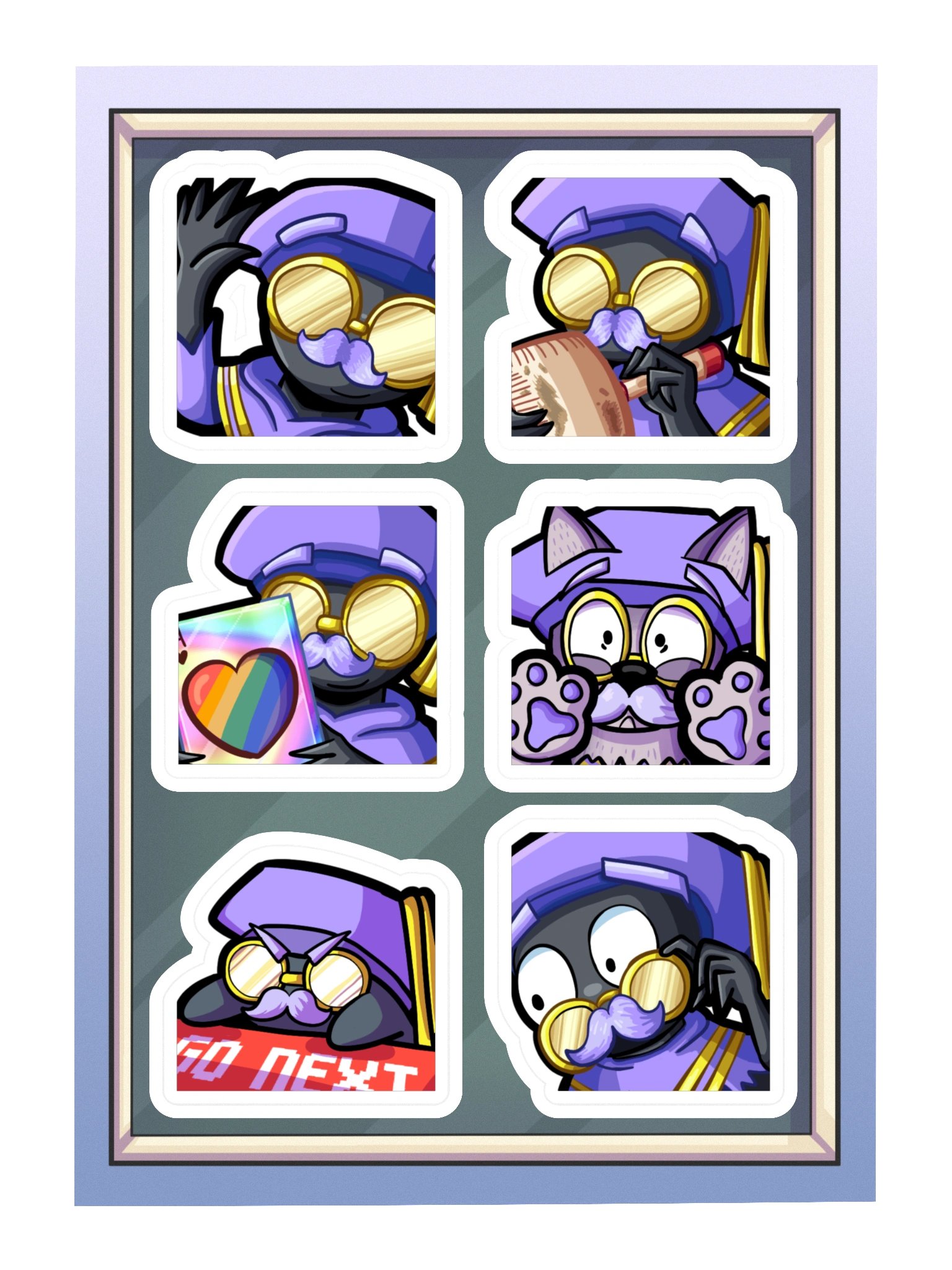 Doc Emote Sticker Sheet — Series 2 product image (3)