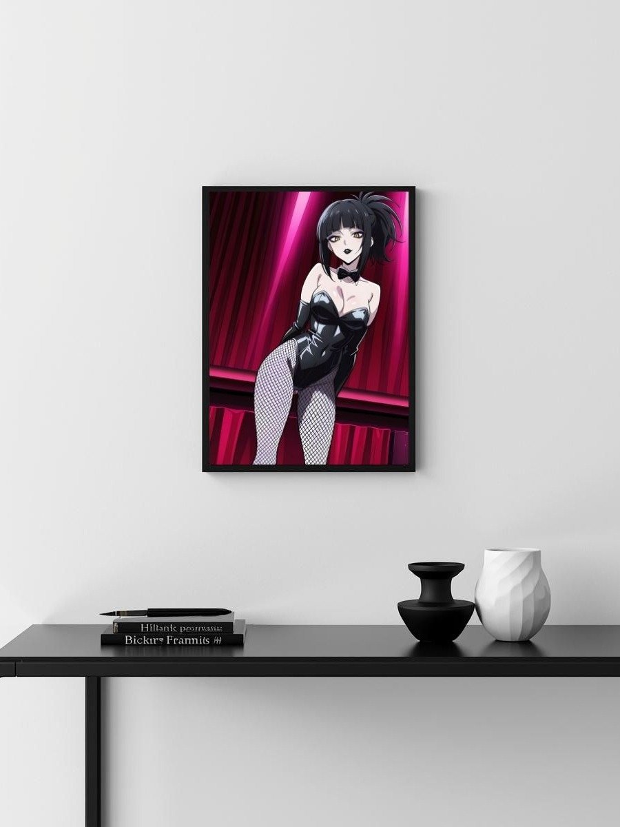 Metal Print - Luna Rain Original Character Black Latex Stage - 8x10 product image (3)