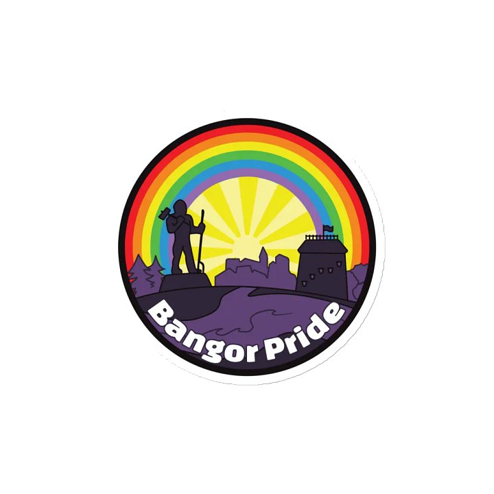Bangor Pride Logo Magnet product image (2)