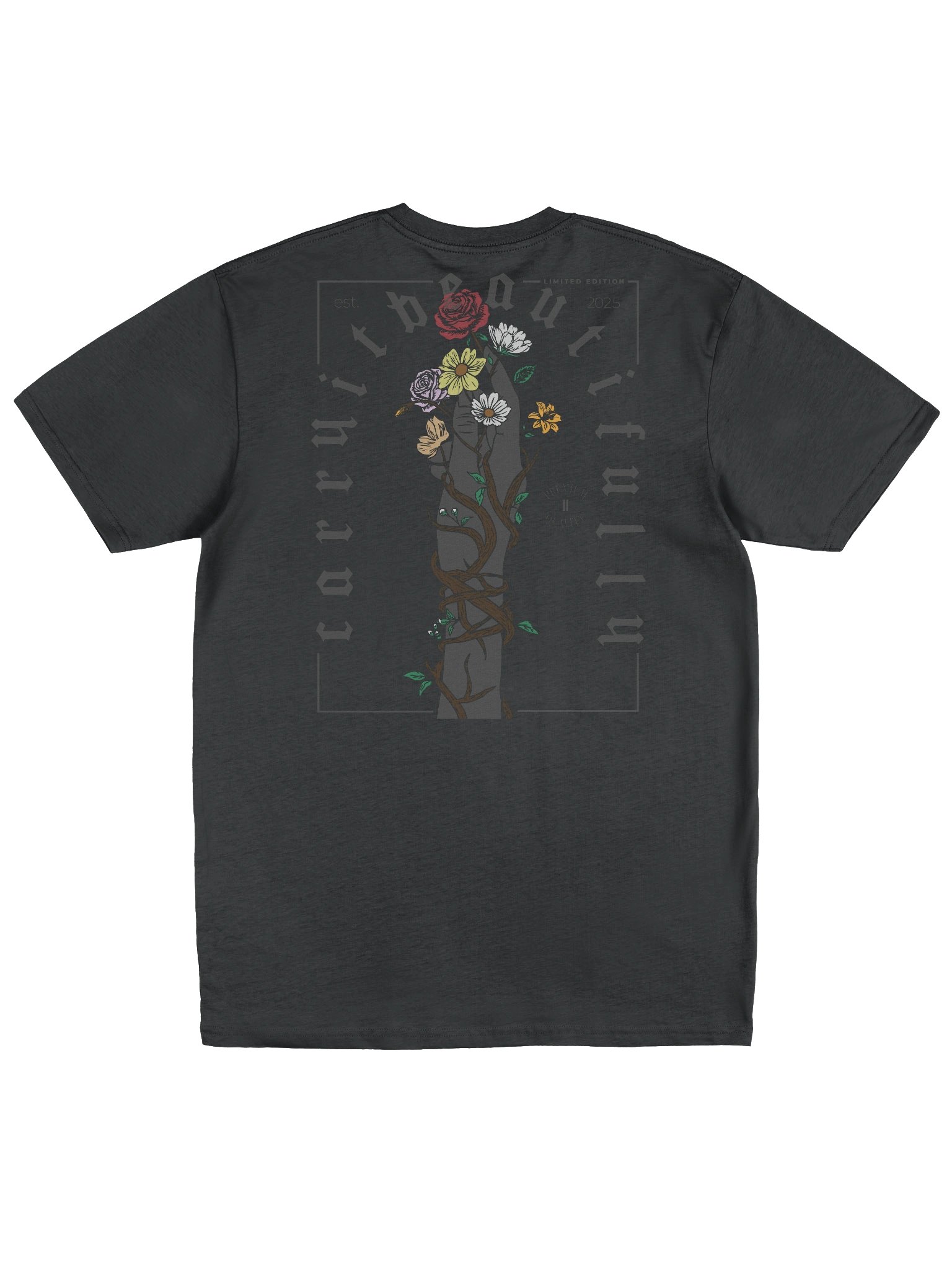Hollow 'Limited Edition' Flowers Tee | Collection II product image (1)