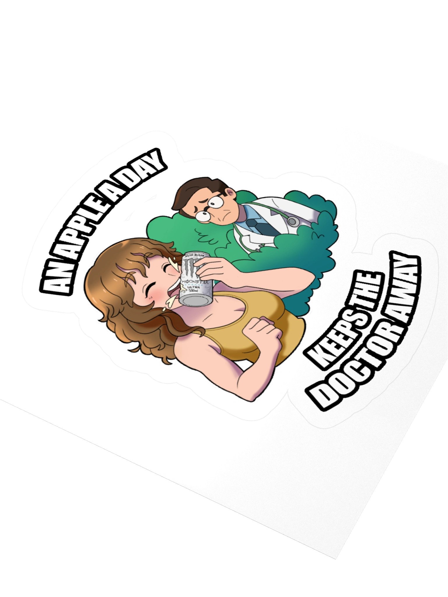 An Apple A Day Sticker product image (3)