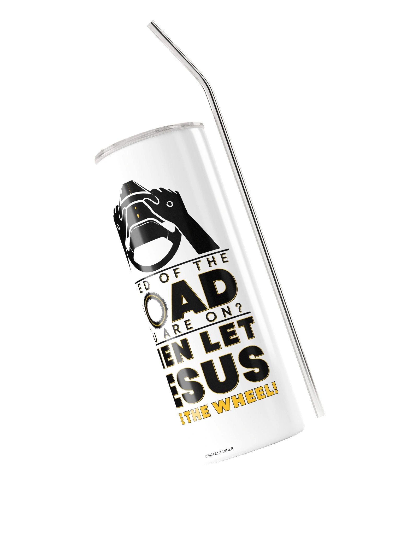 Let Jesus Take the Wheel, 20oz Tumbler product image (3)
