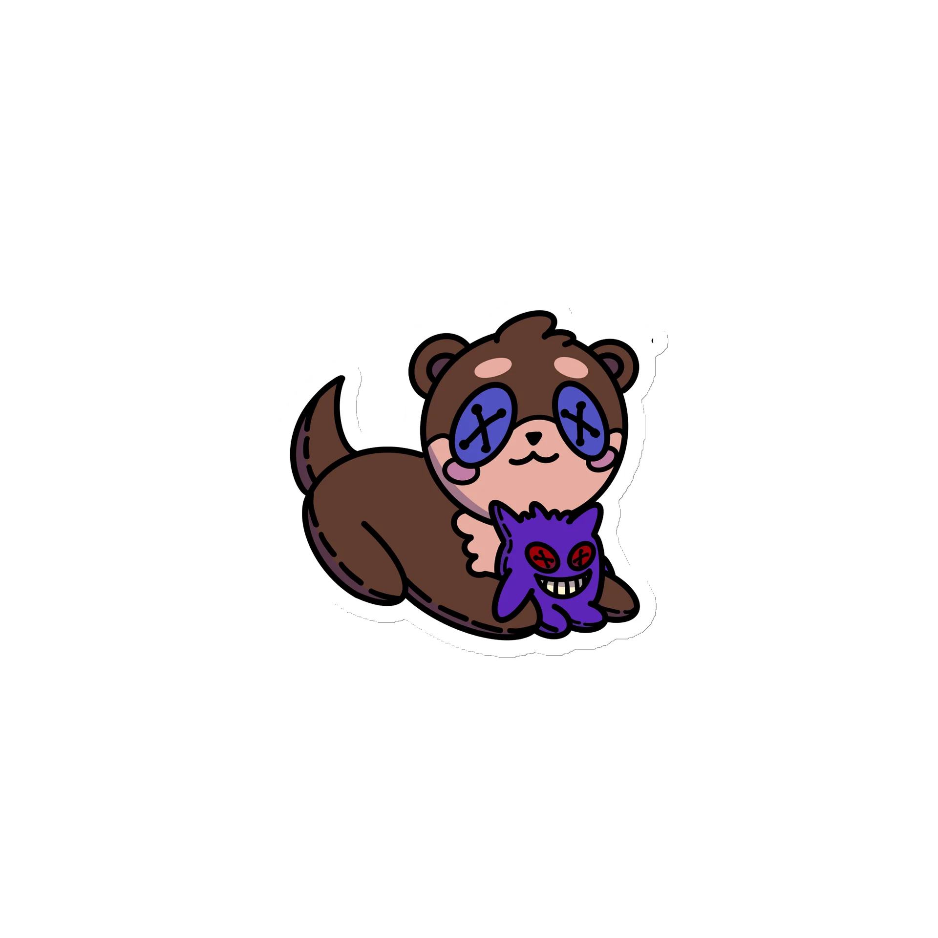 Otter Plushes Magnet product image (1)