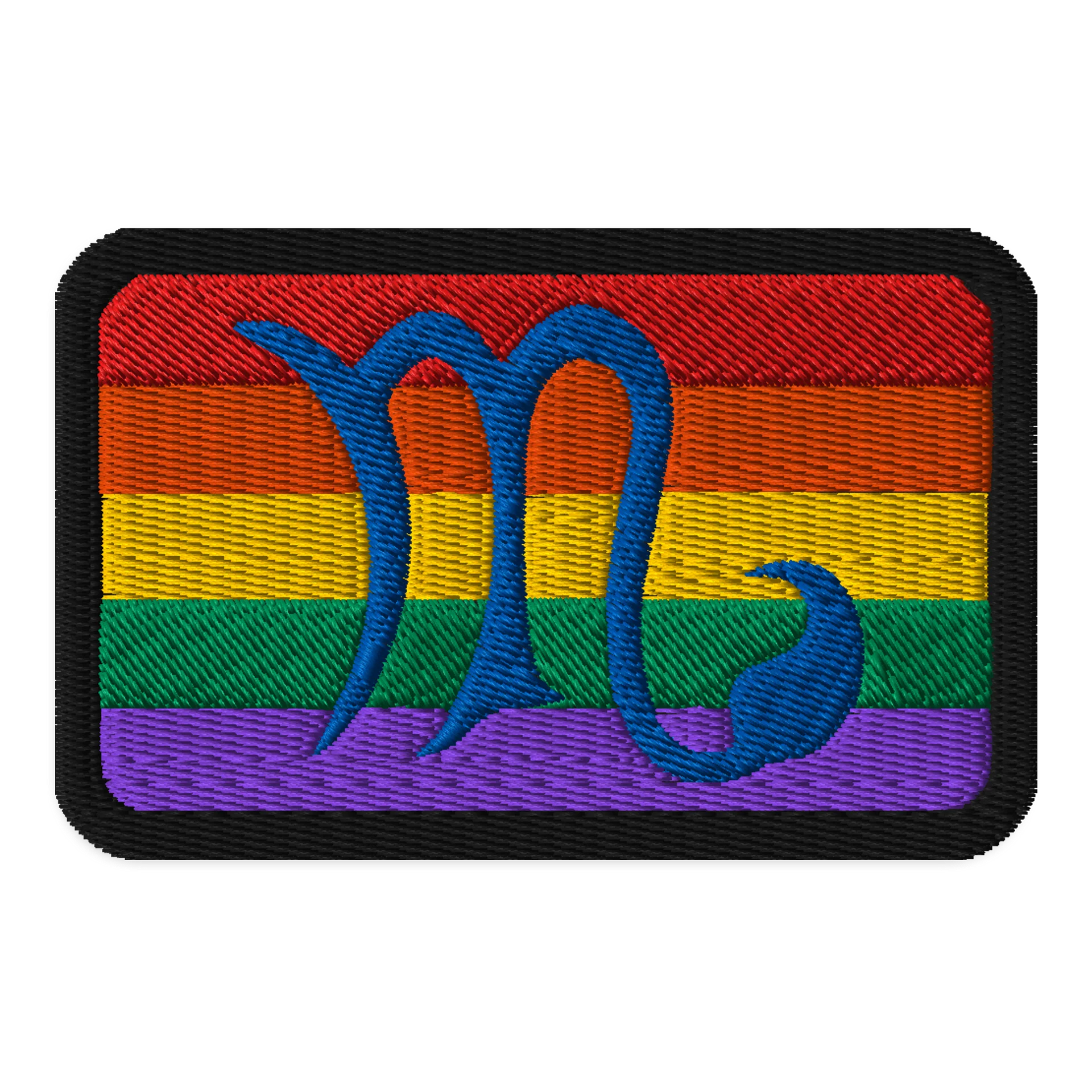 Zodiac Symbols Rainbow Patch - 08 - Scorpio product image (1)