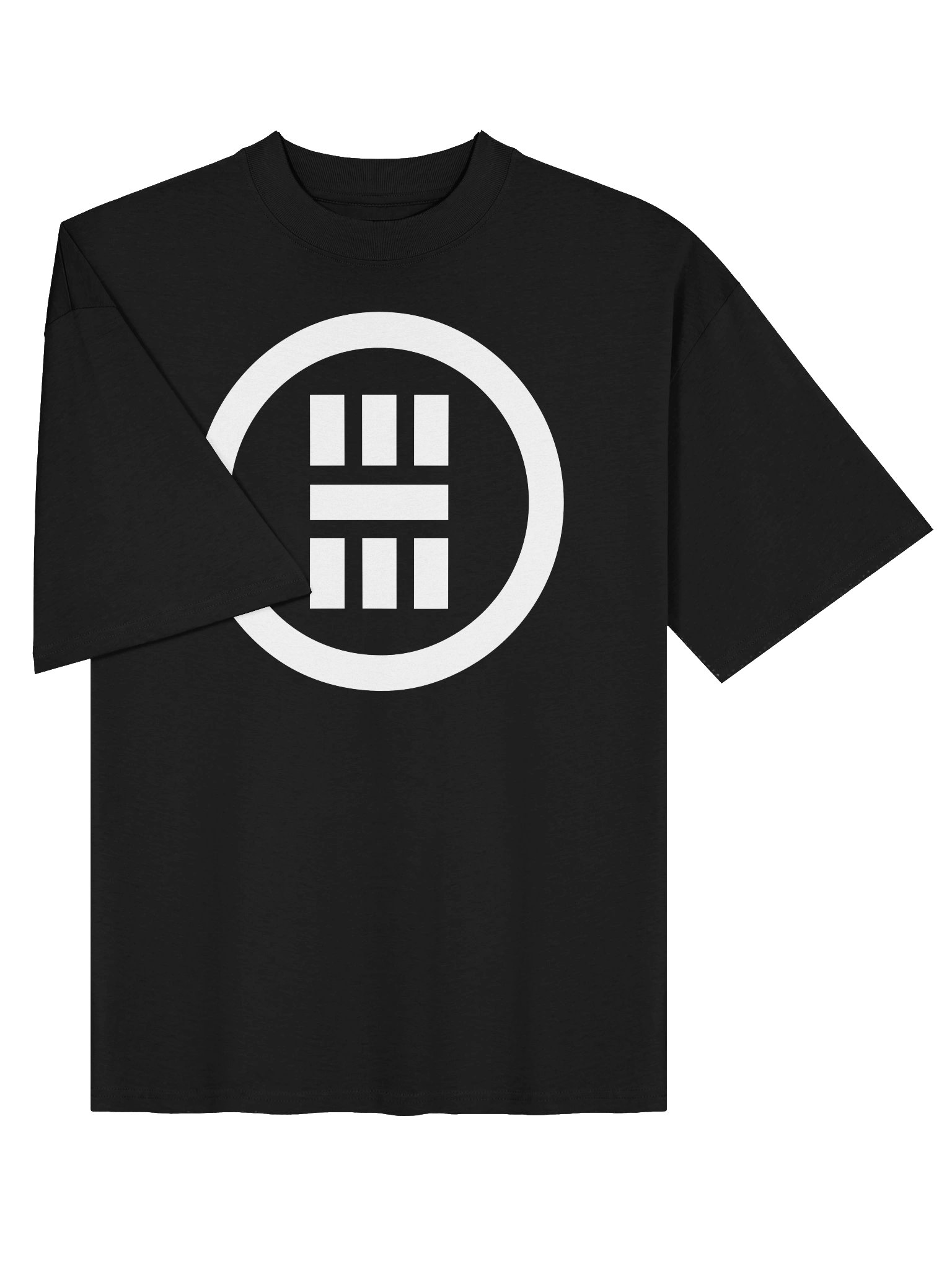NAKAMA Kamon XL HQ Tee (white/black) product image (3)