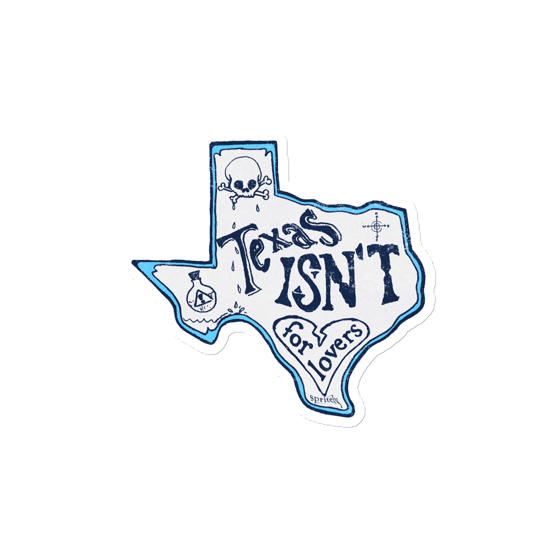"Texas Isn't For Lovers" magnet product image (1)
