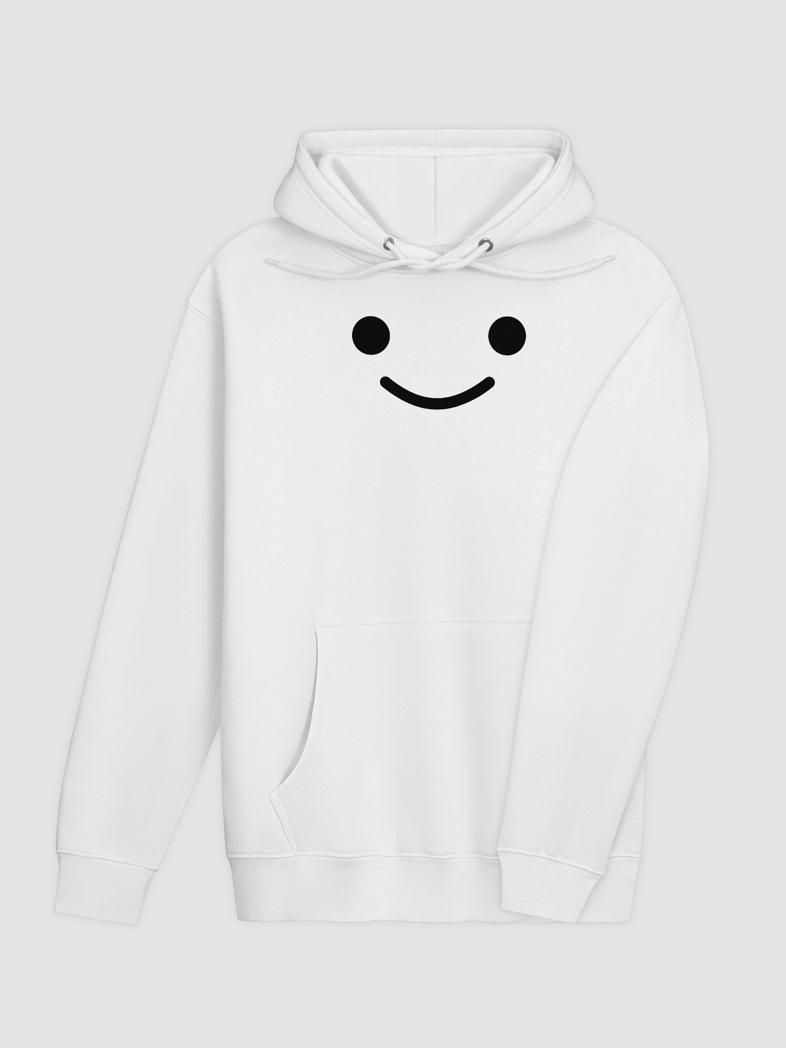 Happy Smile Hoodie - White product image (4)