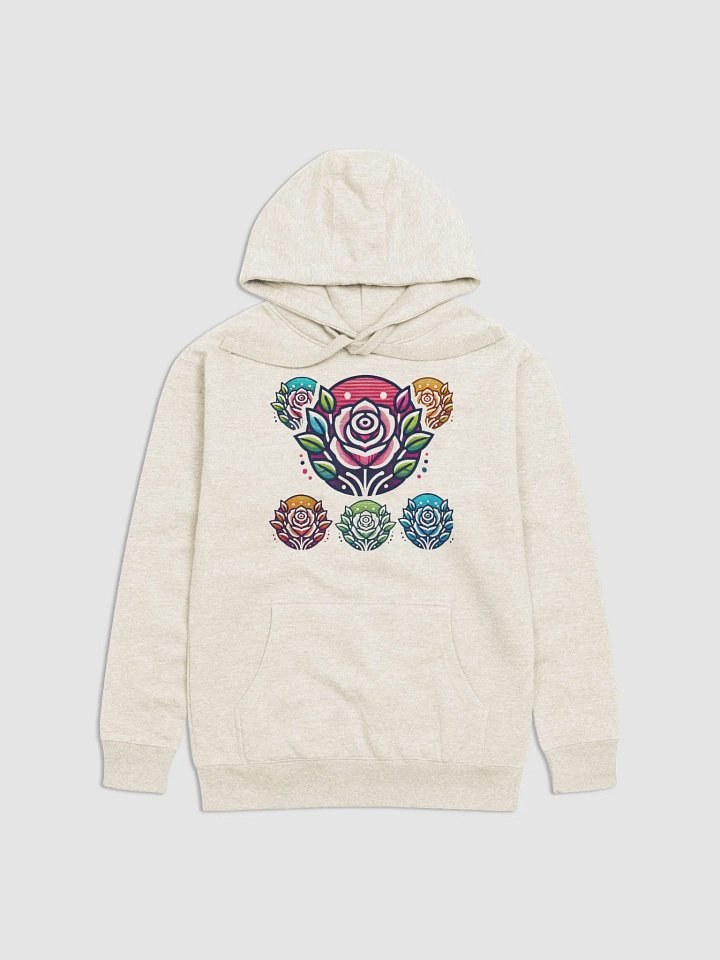Symmetrical Blooms Unisex Hoodie product image (3)