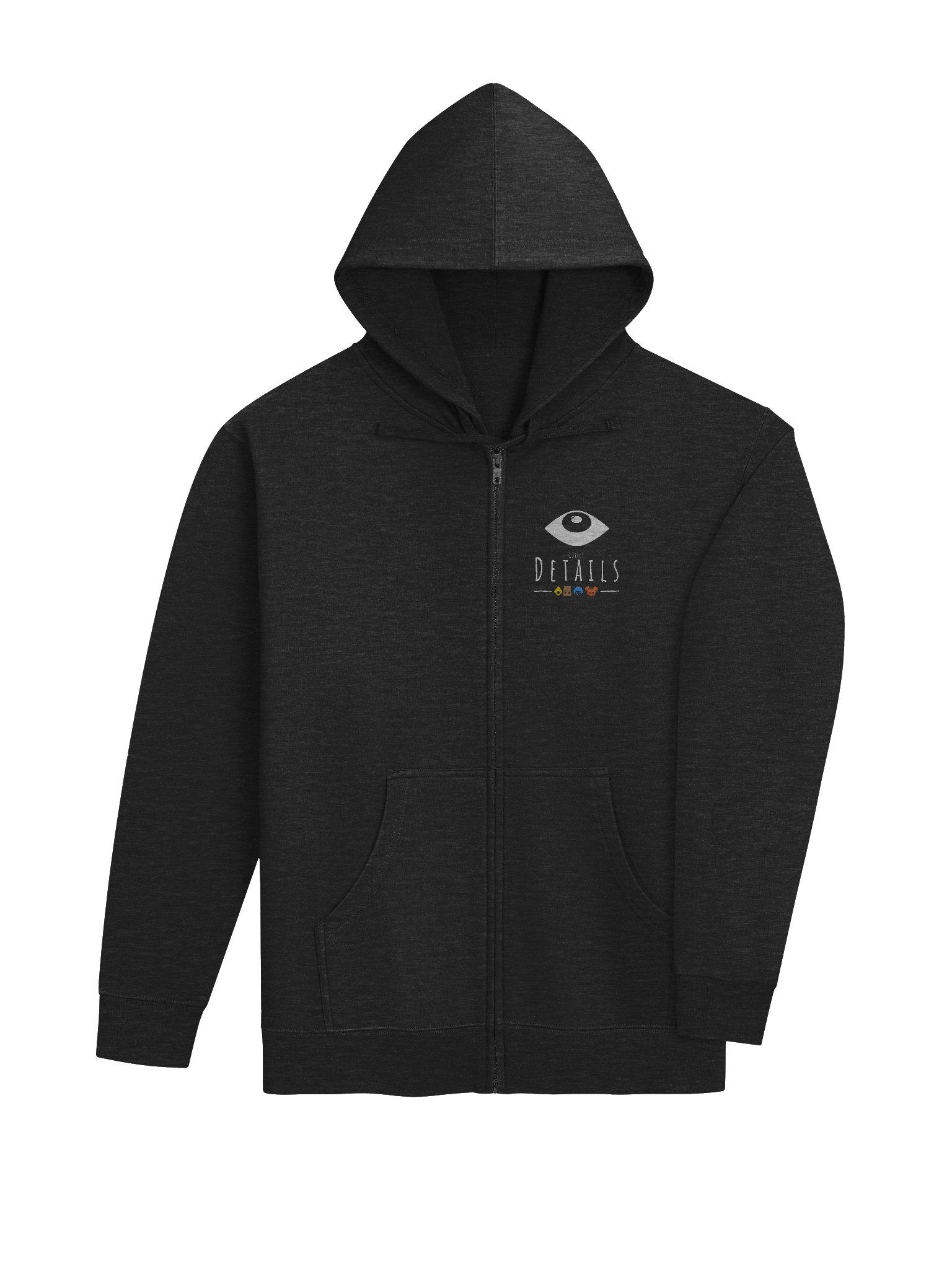 Little Details - Independent Trading Co. Fleece Zip Up Hoodie product image (8)