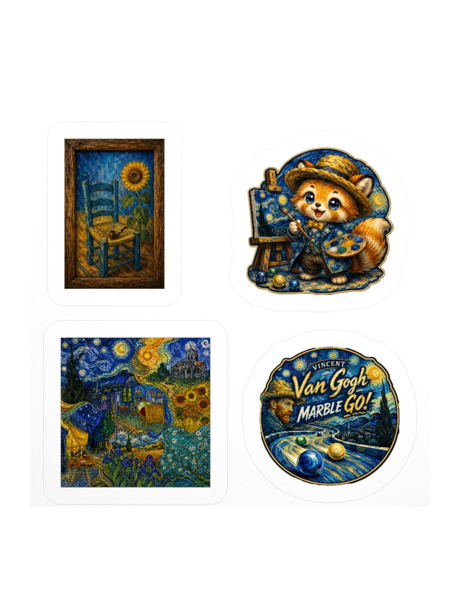 Van Gogh Event Stickers product image (1)