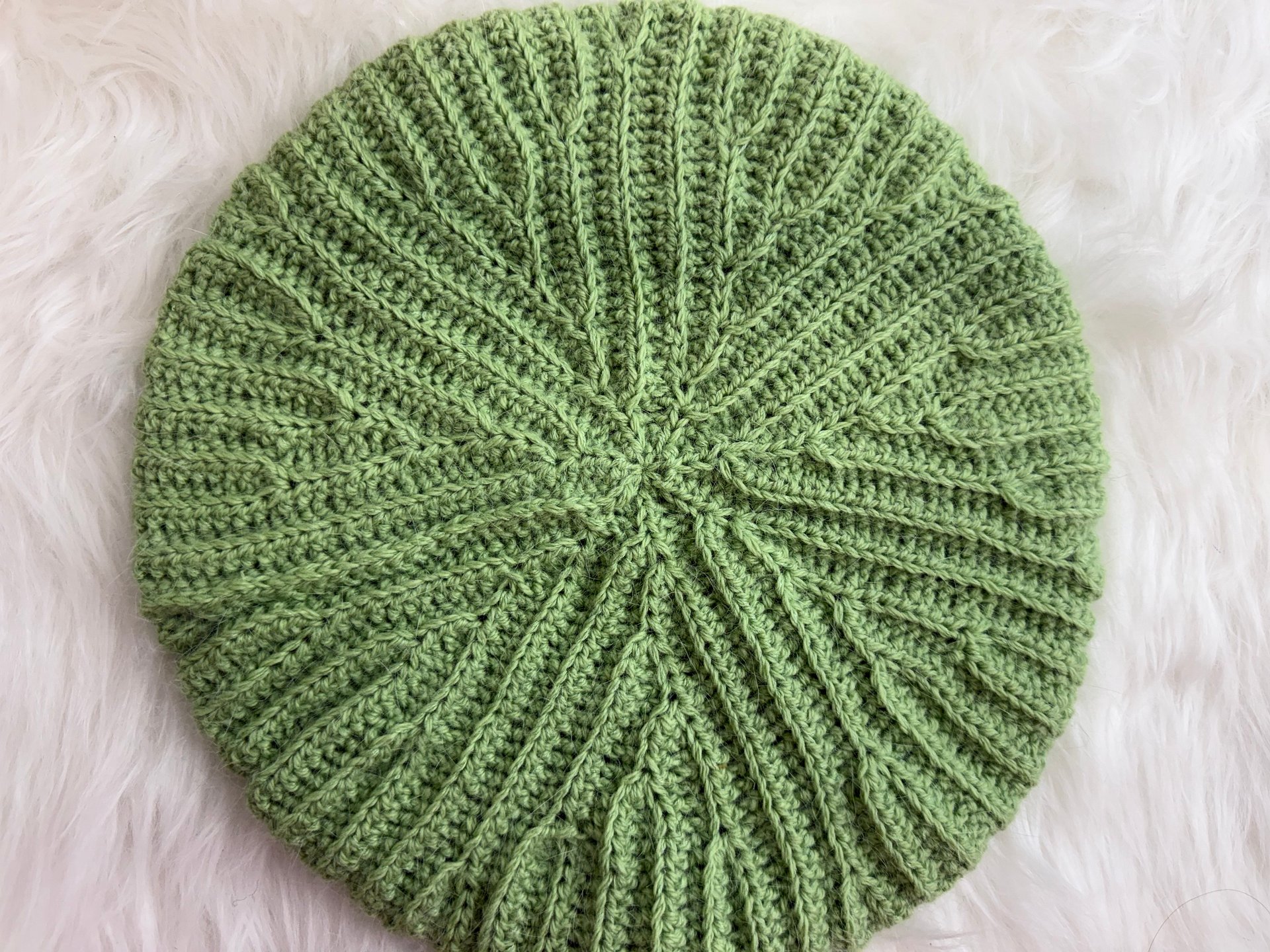 Crochet French Beret Pattern product image (7)
