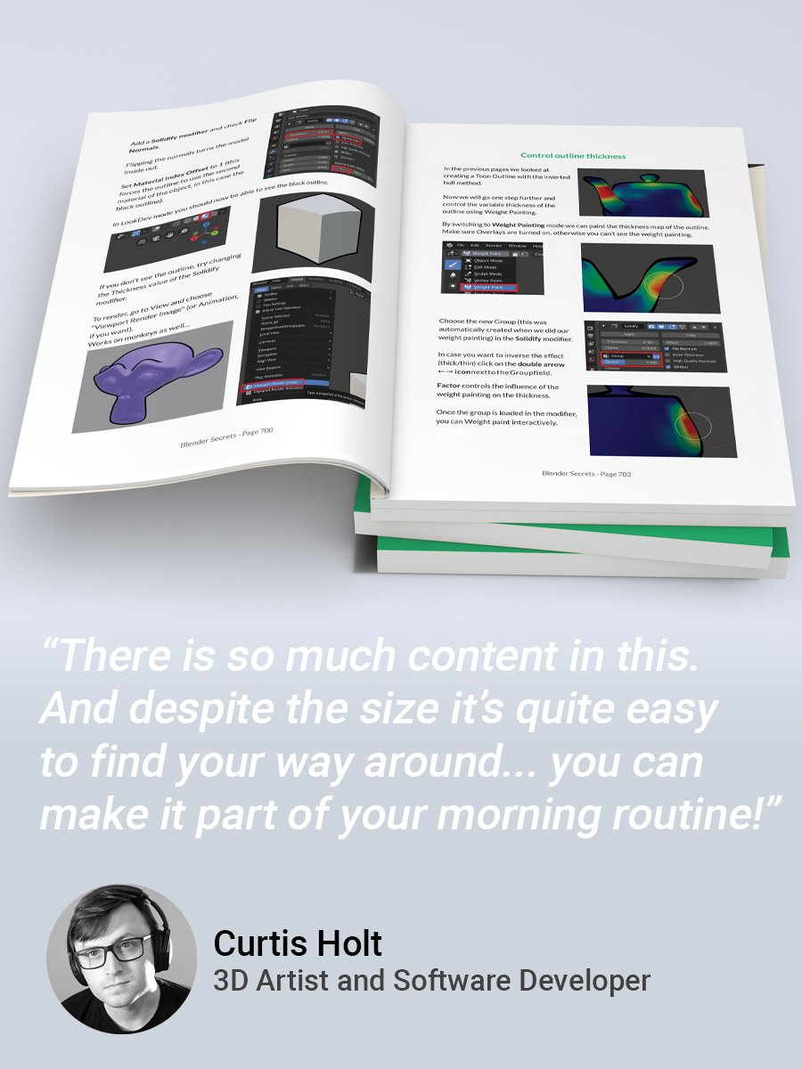 Blender Secrets E-Book product image (3)