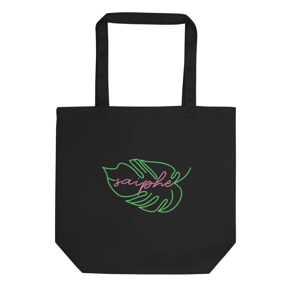 Saiphe Leaf Logo Black Tote product image (2)